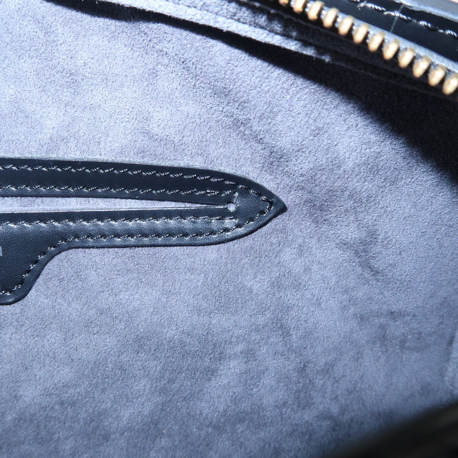 Louis Vuitton Epi Soufflot Hand Bag Noir Black M52862 Used