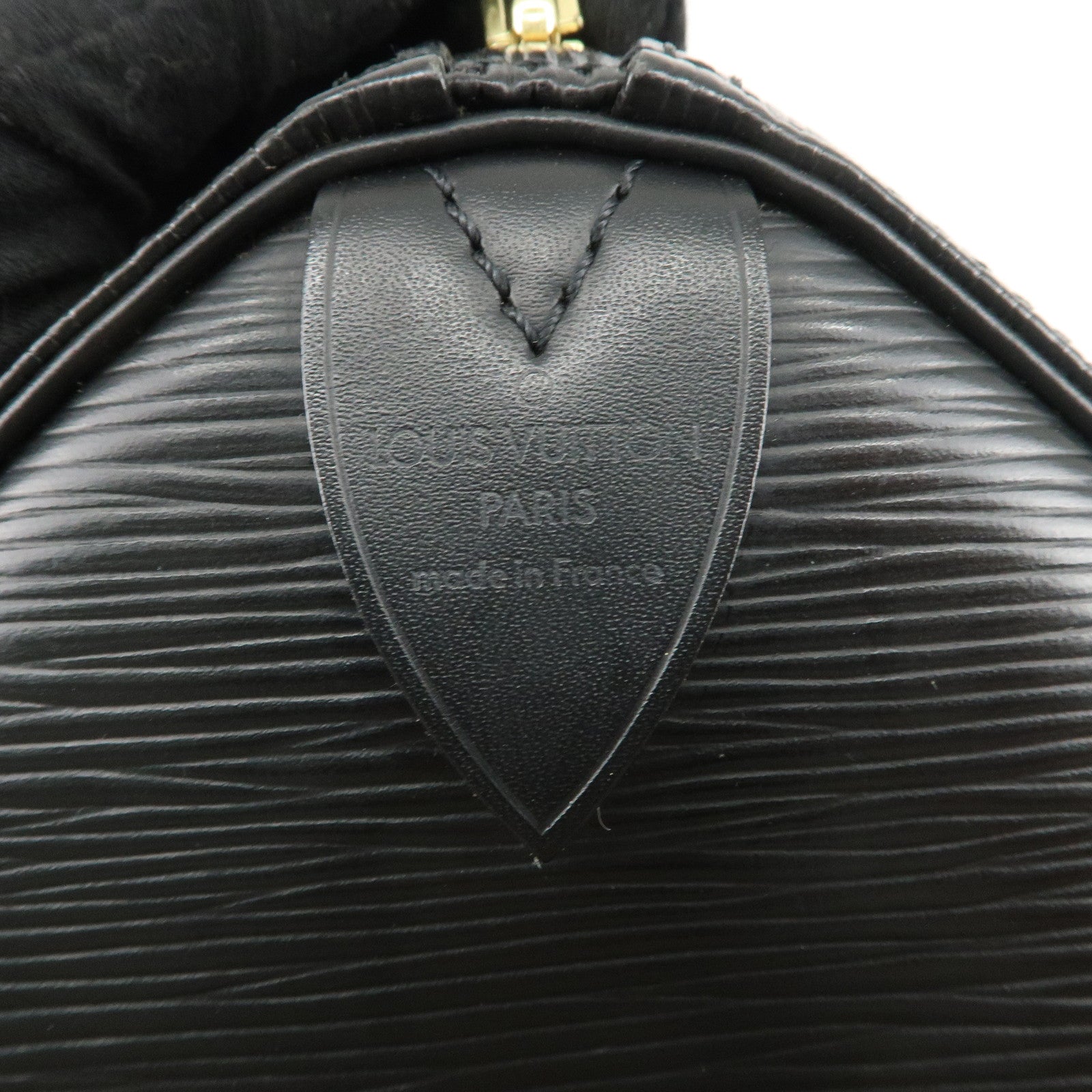 Louis Vuitton Epi Speedy 25 Boston Bag Hand Bag Noir Black M43012 Used