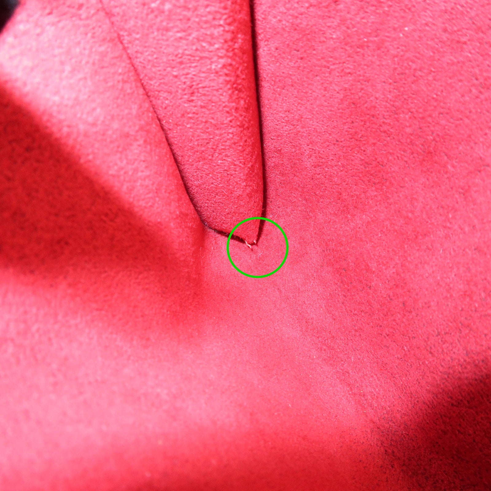 Louis Vuitton Epi Pochette Accessoire Hand Bag Red M40776 Used