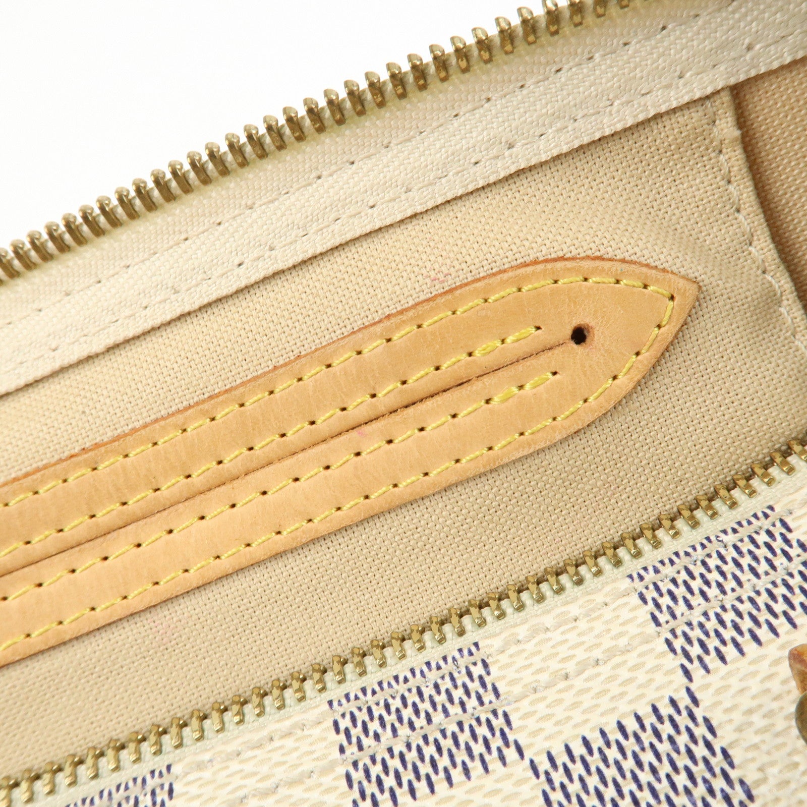 Louis Vuitton Damier Azur Speedy 30 Hand Bag Boston Bag N41533 Used