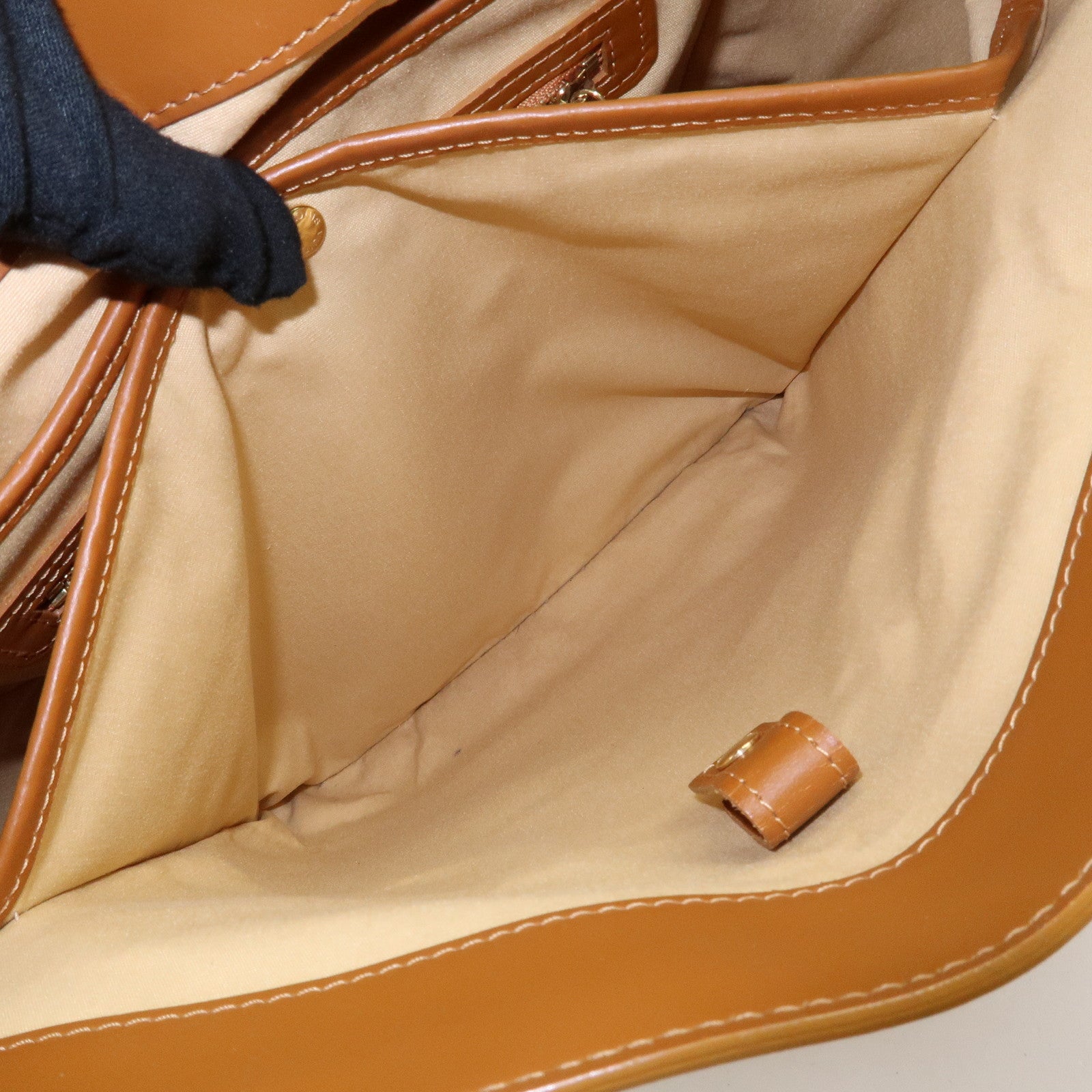 Louis Vuitton Monogram Mini Lucille GM Tote Bag Beige M92683 Used