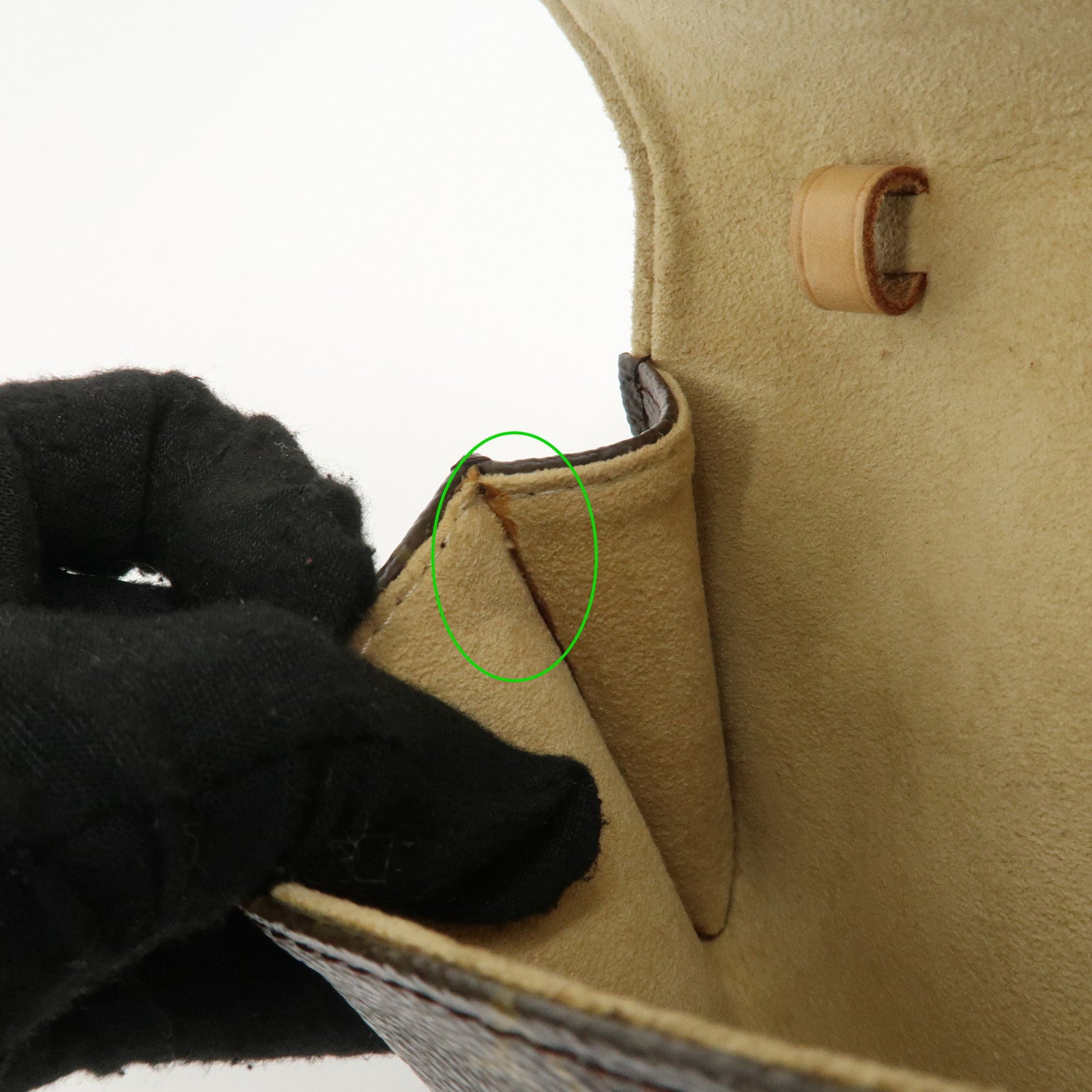 Louis Vuitton Monogram Pochette Twin PM 2Way Bag Brown M51854 Used