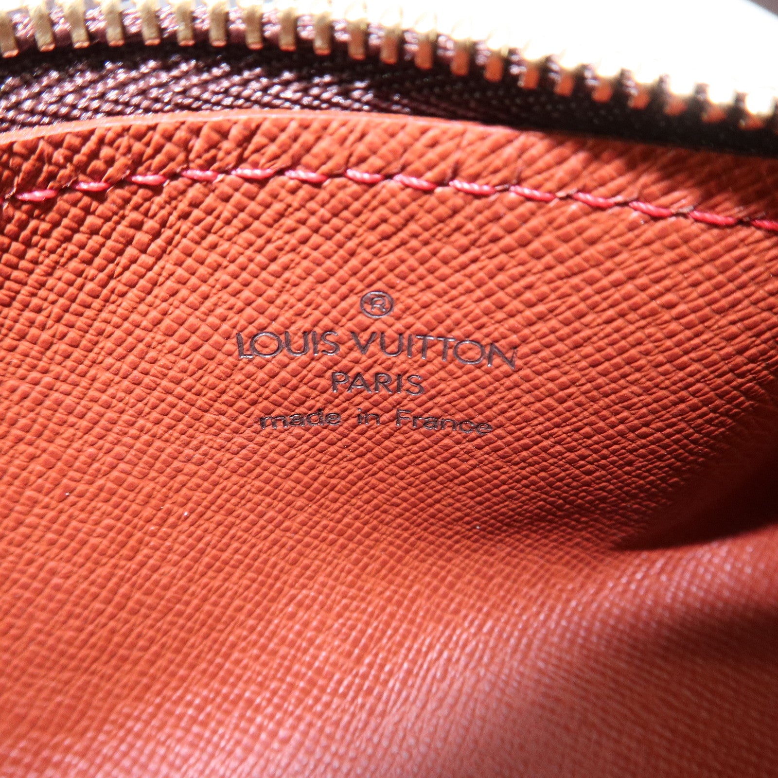 Louis Vuitton Damier Pouch for Papillon Bag Mini Bag Brown Used