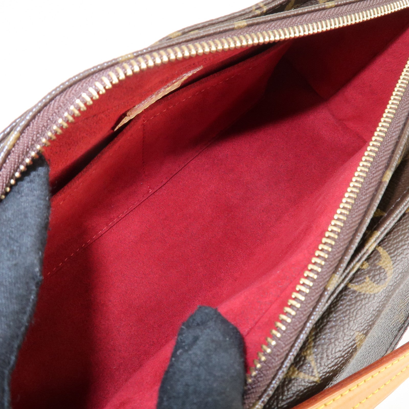 Louis Vuitton Monogram Vivacite Shoulder Bag Hand Bag M51164 Used