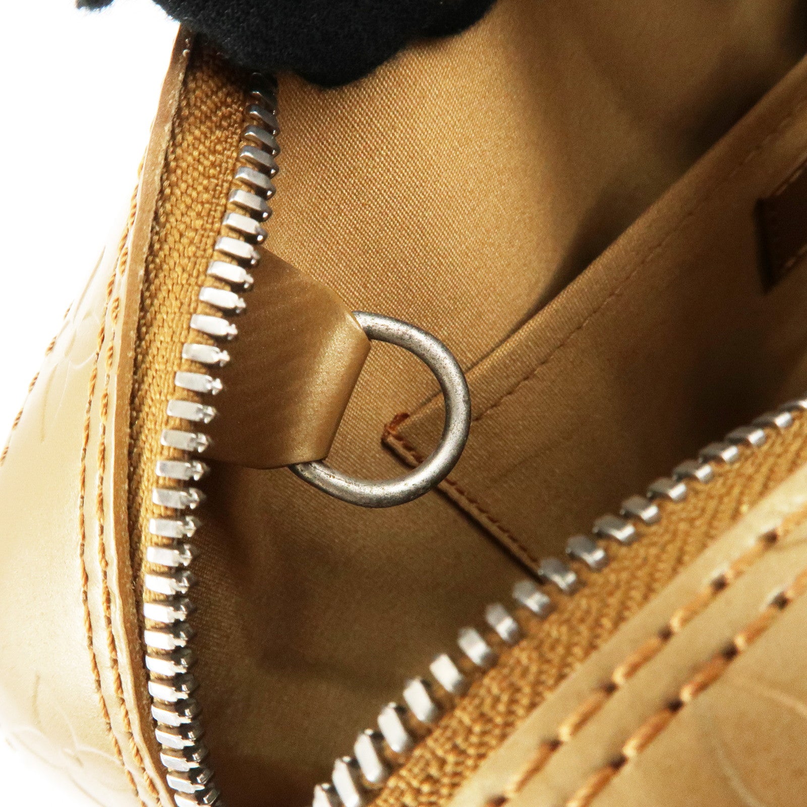 Louis Vuitton Monogram Matte Shelton Hand Bag Ambre M55177 Used