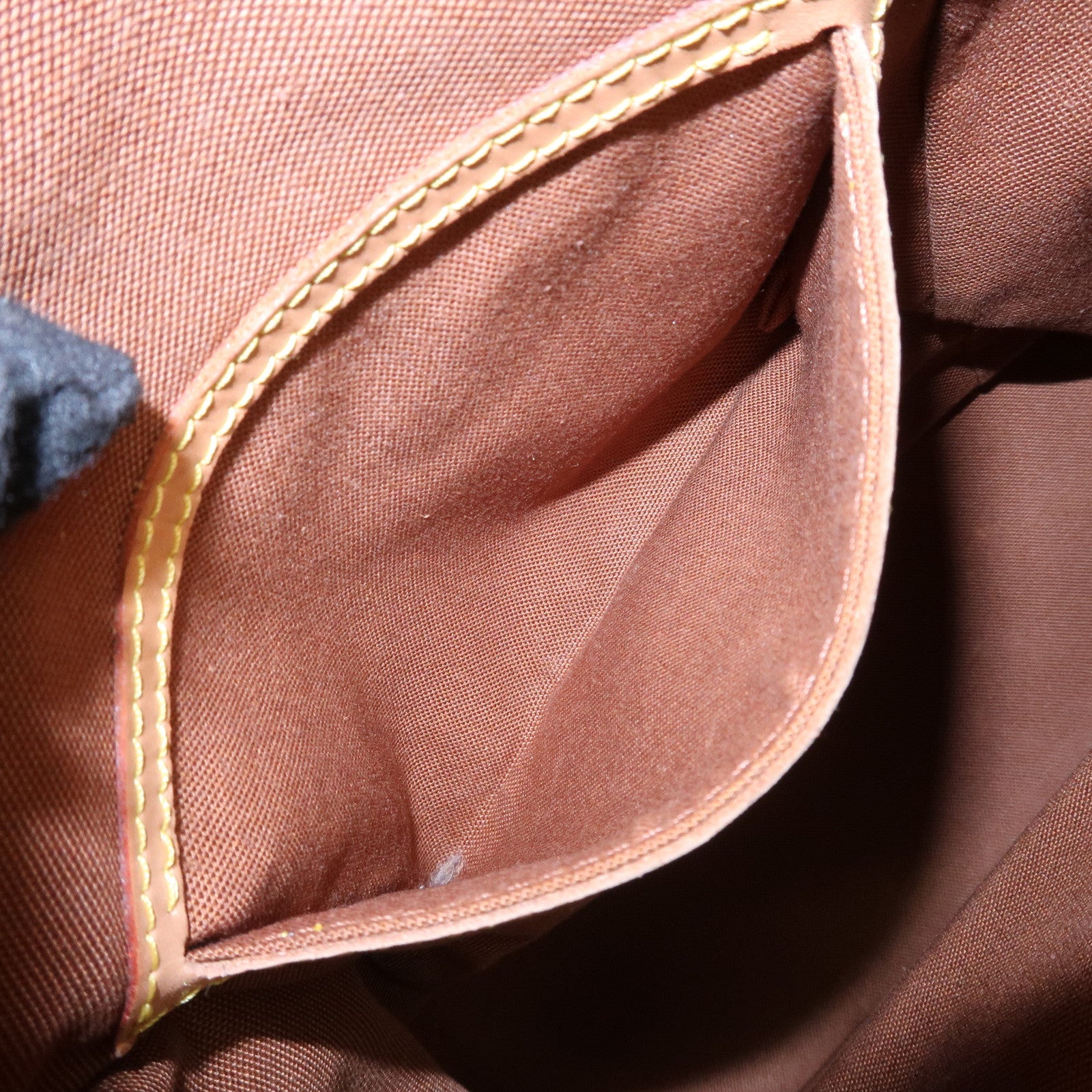 Louis Vuitton Monogram Montsouris MM Back Pack Bag M51136 Used