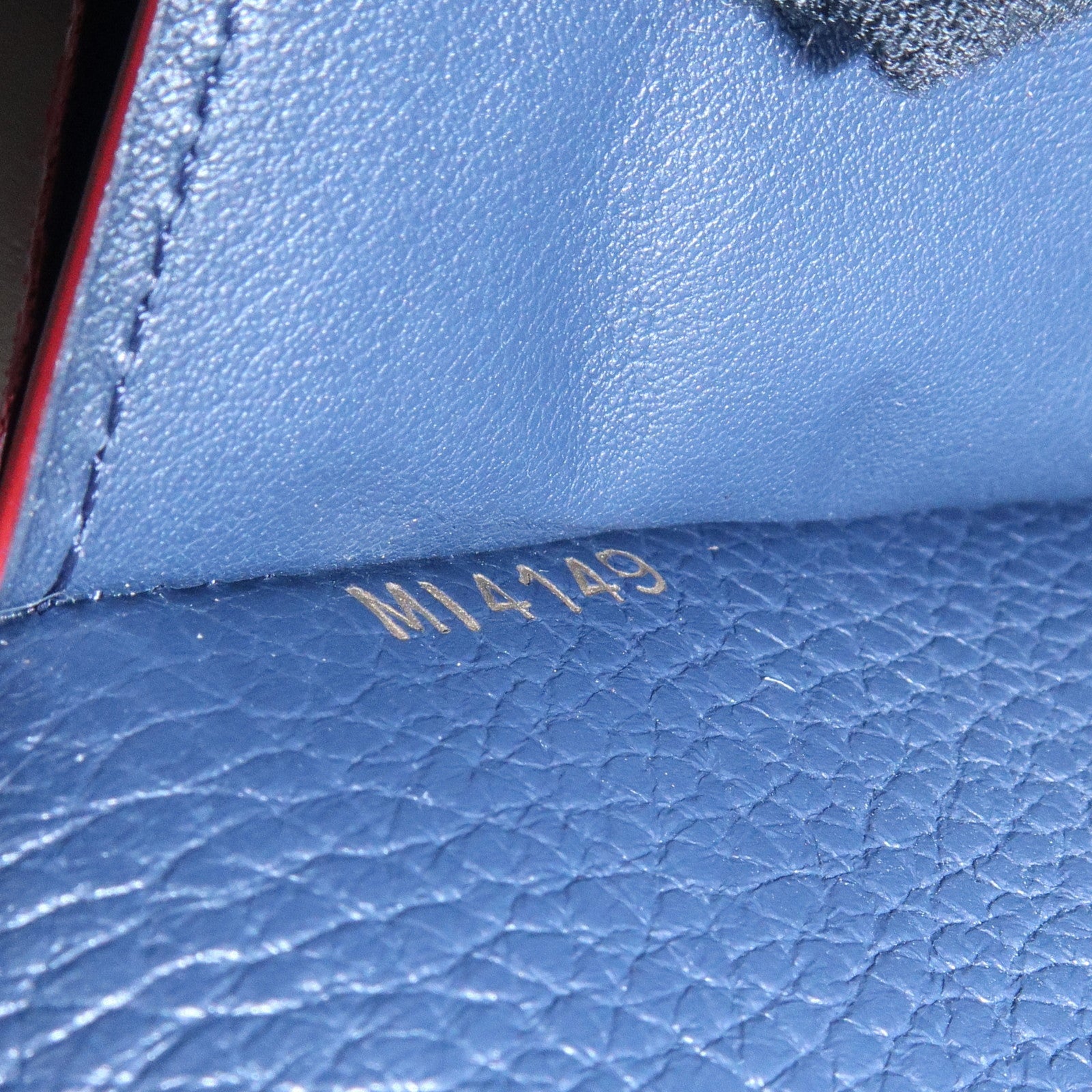 Louis Vuitton Portefeuille Capucines Long Wallet Navy M63739 Used