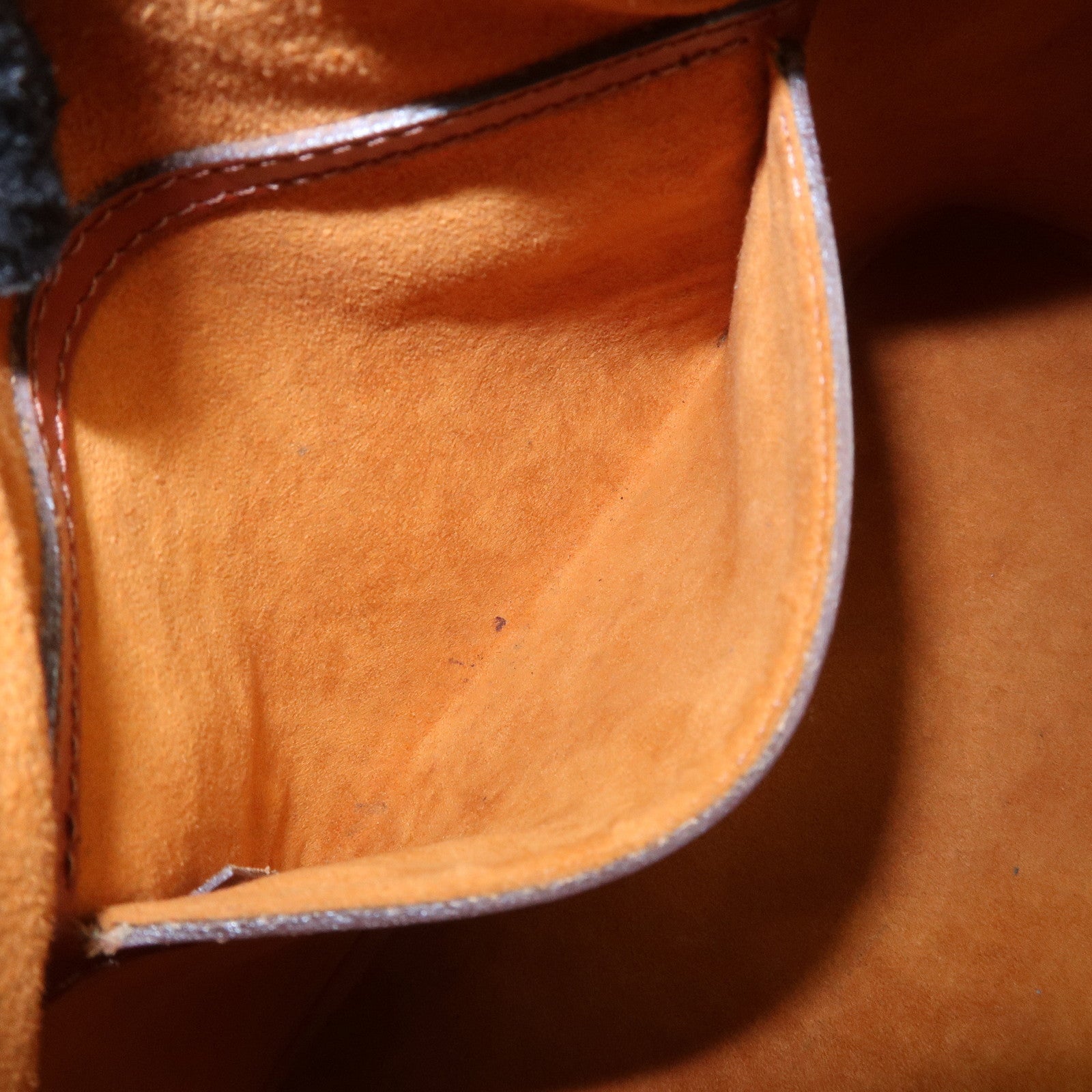 Louis Vuitton Epi Alma Hand Bag Kenya Brown M52143 Used