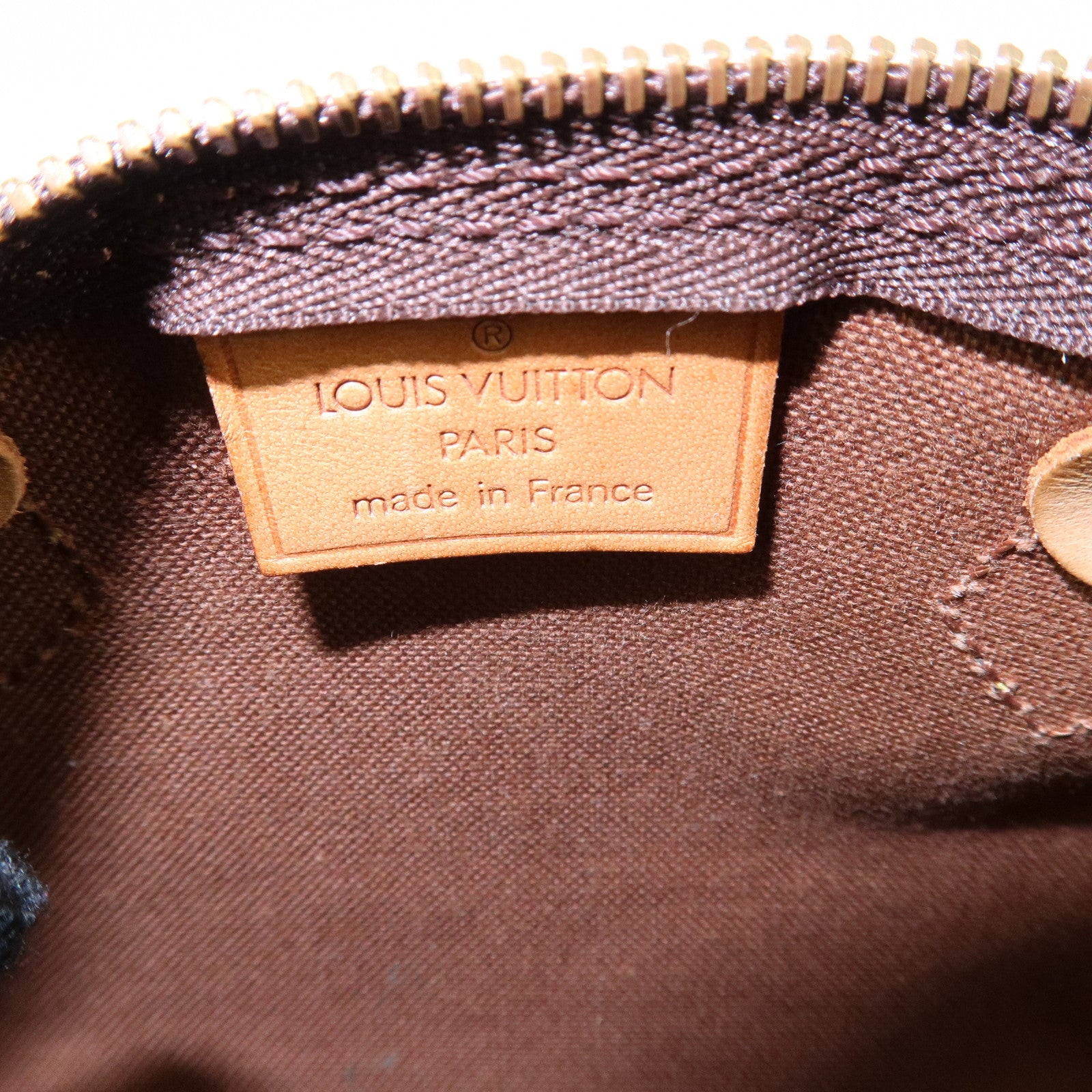 Louis Vuitton Monogram Mini Speedy & Strap M41534 J75010 Used