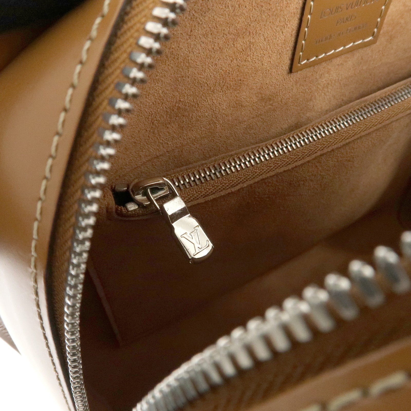 Louis Vuitton Epi Pont Neuf Hand Bag Zipang Gold M5205B Used