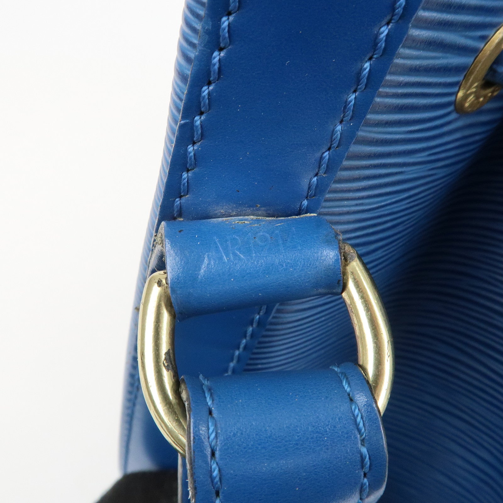 Louis Vuitton Epi Petit Noe Shoulder Bag Toledo Blue M44105 Used
