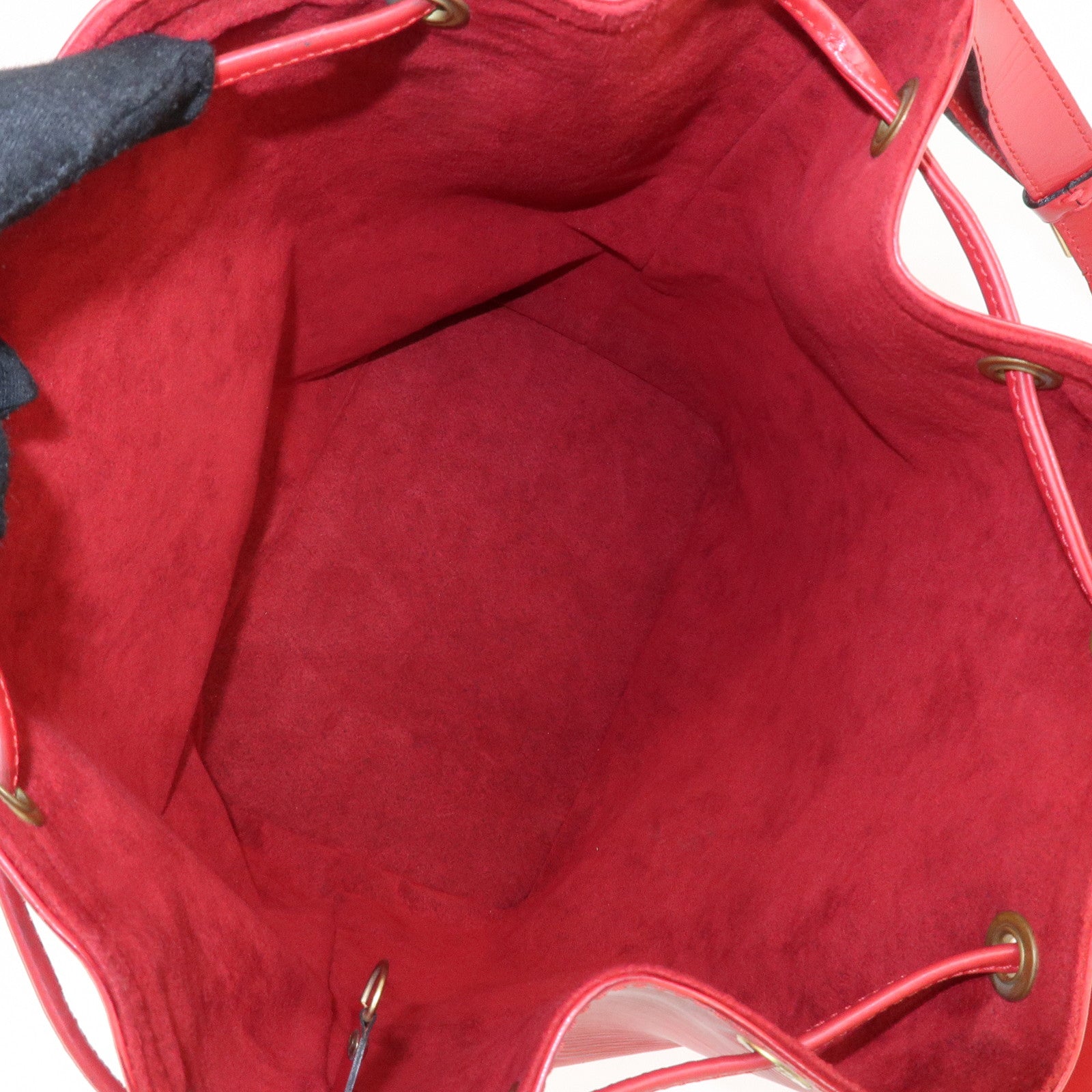 Louis Vuitton Epi Noe Shoulder Bag Castilian Red M44007 Used