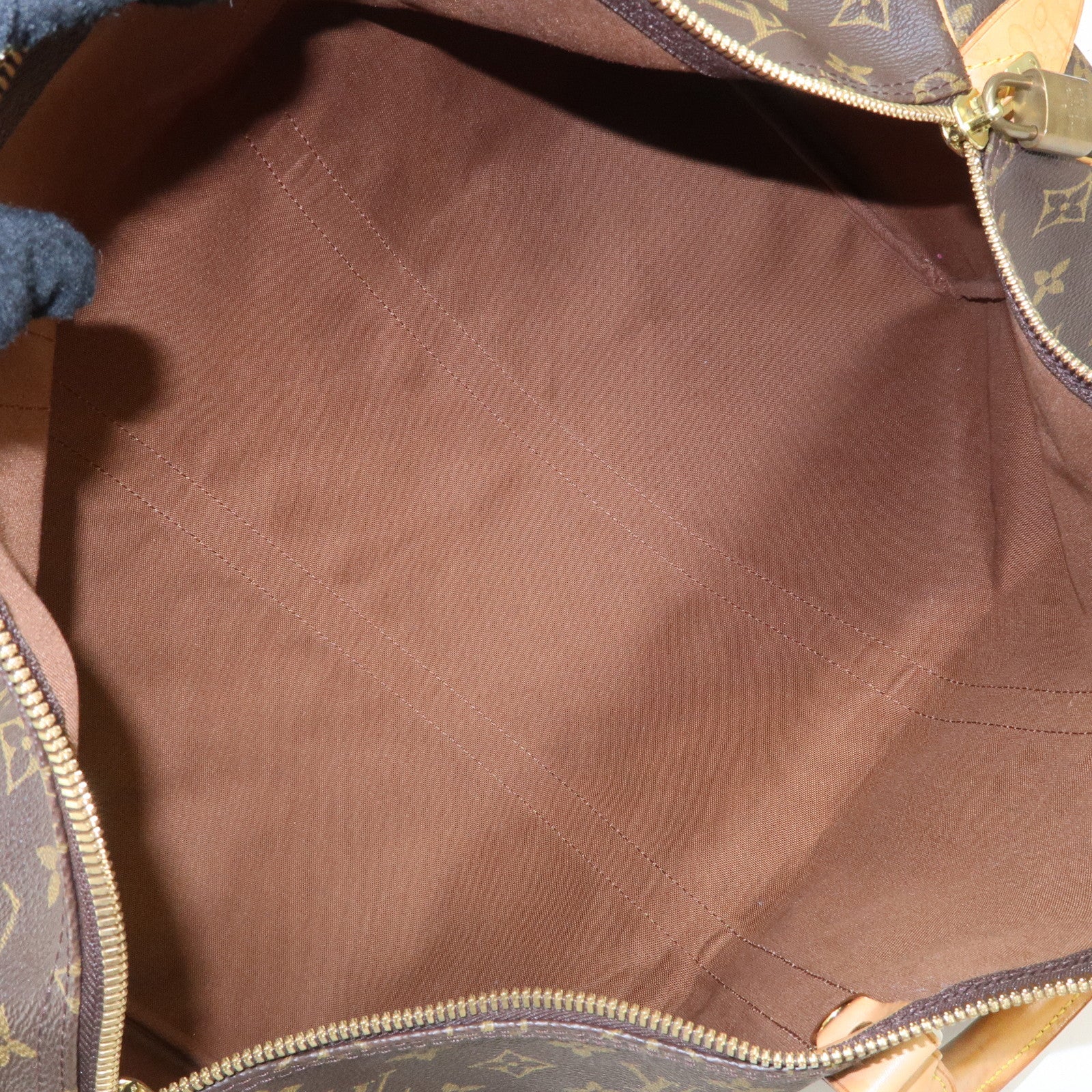 Louis Vuitton Monogram Keep All 50 Bag Boston Bag Brown M41426 Used