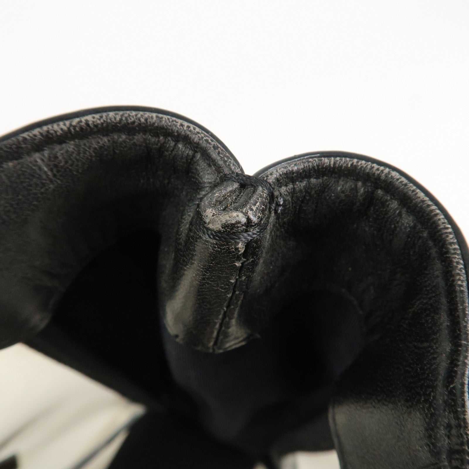 CHANEL PVC Patent Leather Vinyl Triple COCO Mark Tote Bag Black Used