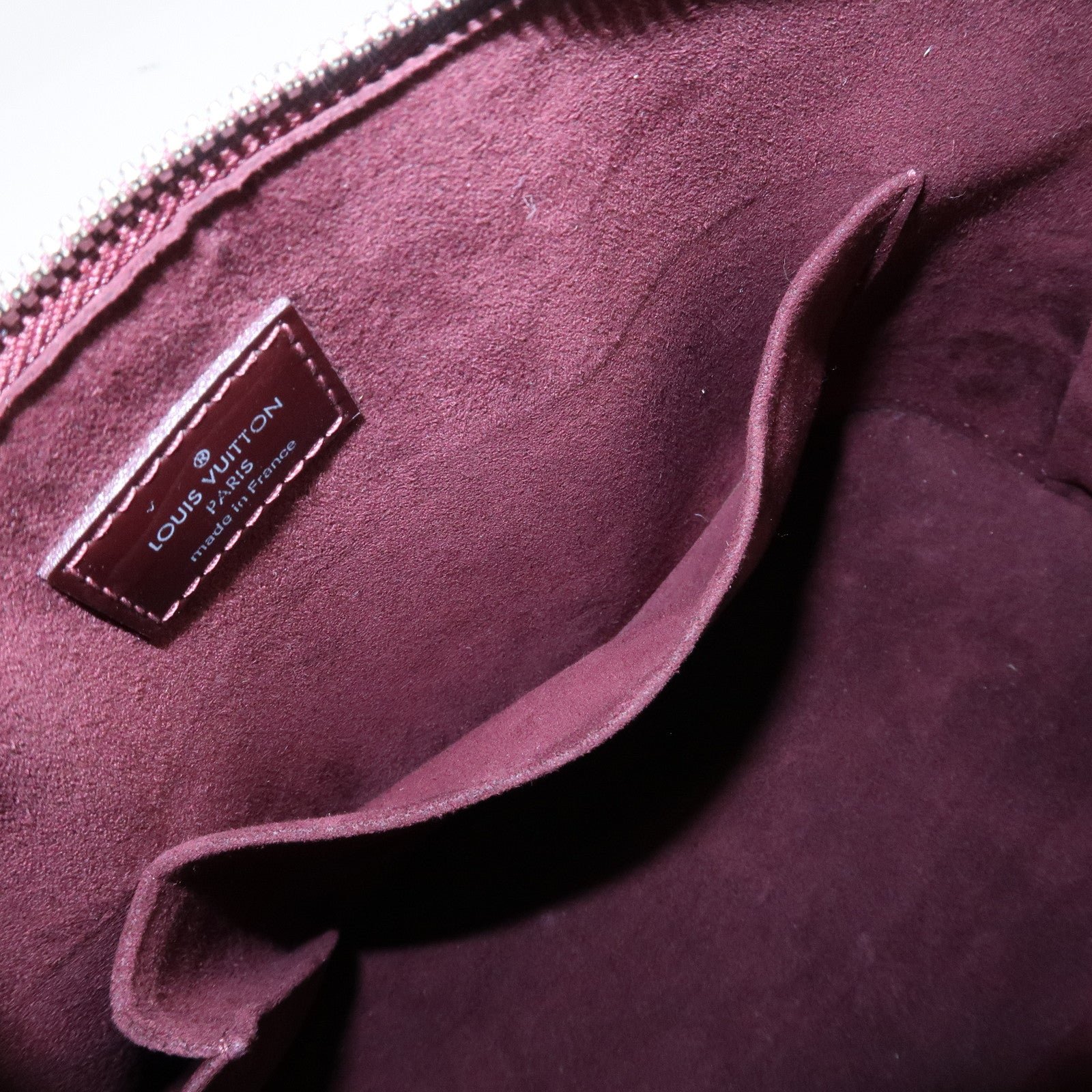 Louis Vuitton Epi Electric Alma PM Hand Bag Prune M40453 Used