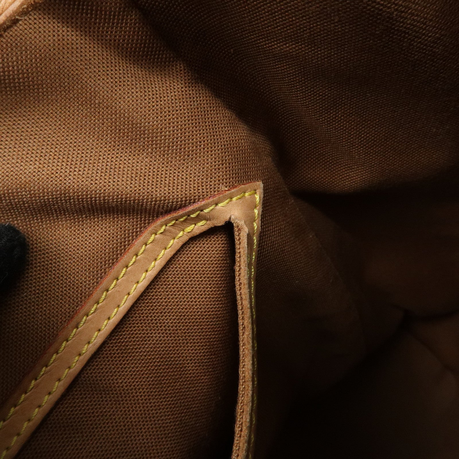 Louis Vuitton Monogram Montsouris MM Back Pack Bag M51136 Used