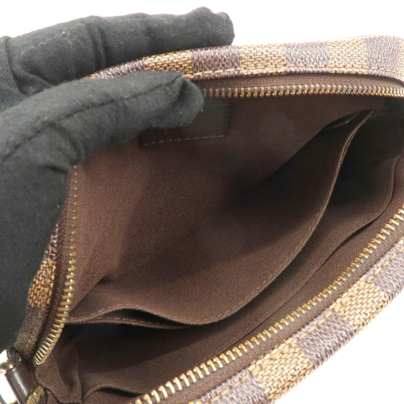 Louis Vuitton Damier Pochette Billets Macao Clutch Bag N61739 Used
