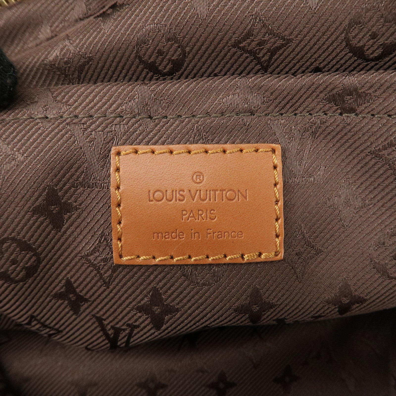 Louis Vuitton Monogram Suede Onata GM Shoulder Bag M95120 Used