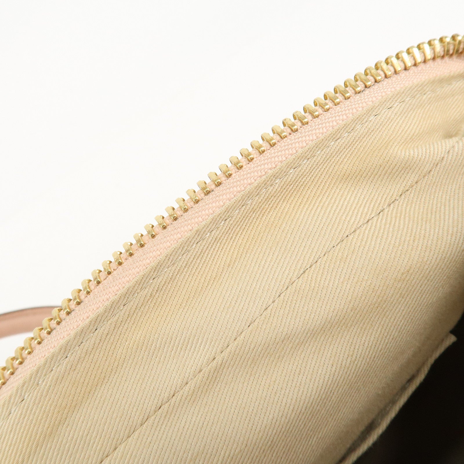 Chloe Paraty Leather 2Way Tote Bag HandBag Shoulder Bag Pink Beige Used