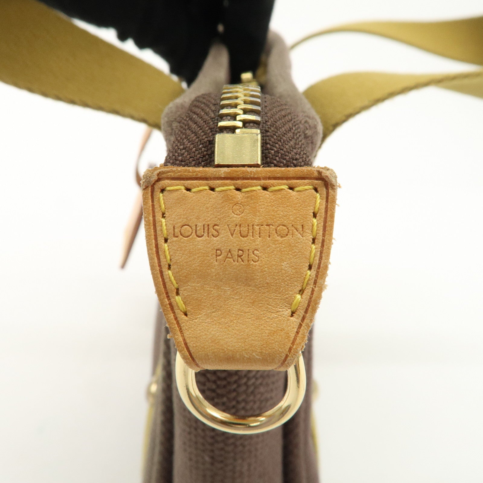 Louis Vuitton Antigua Cabas PM Tote Bag Khaki Antigua M40089 Used