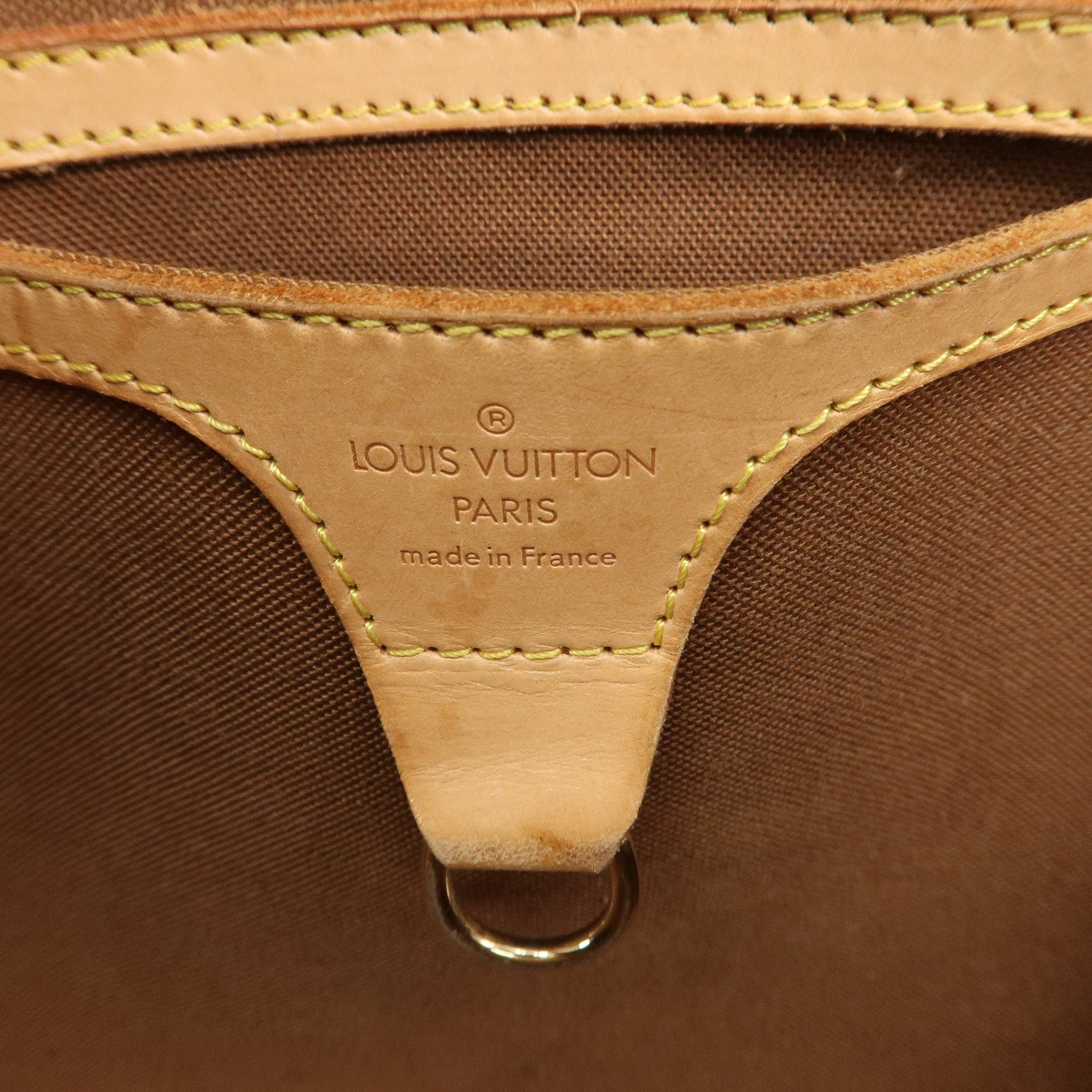 Louis Vuitton Monogram Ellipse Shopping Shoulder Bag Brown M51128 Used