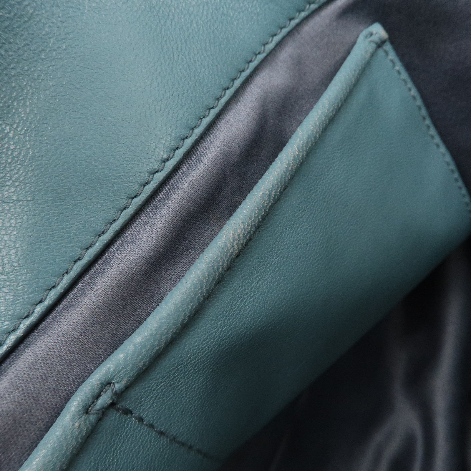 MIU MIU Matelasse Nappa Crystal Leather 2WAY Bag RN0958 Used