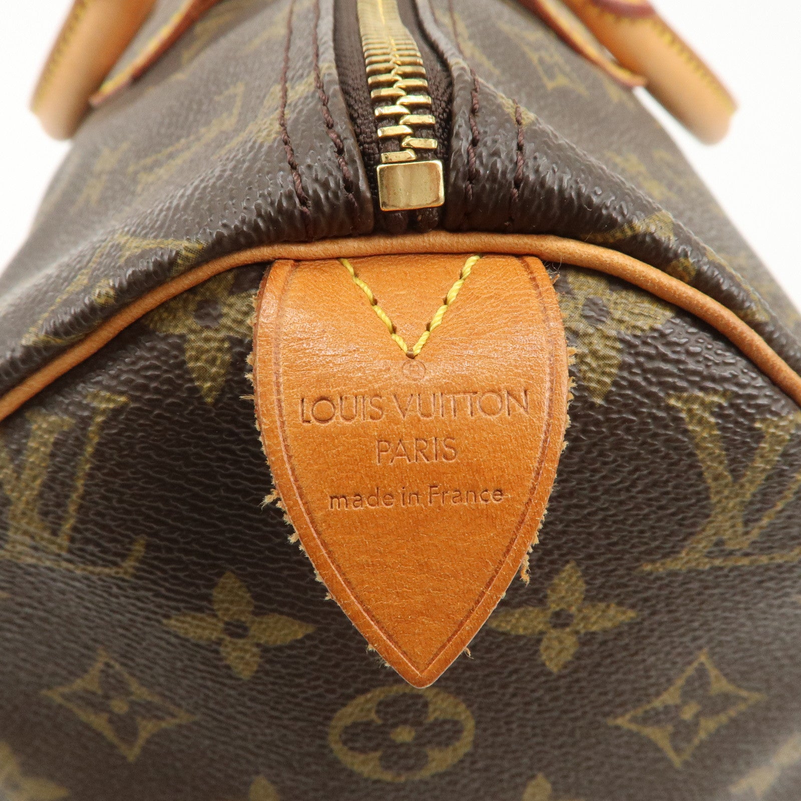 Louis Vuitton Monogram Speedy 40 Hand Bag Boston Bag M41522 Used