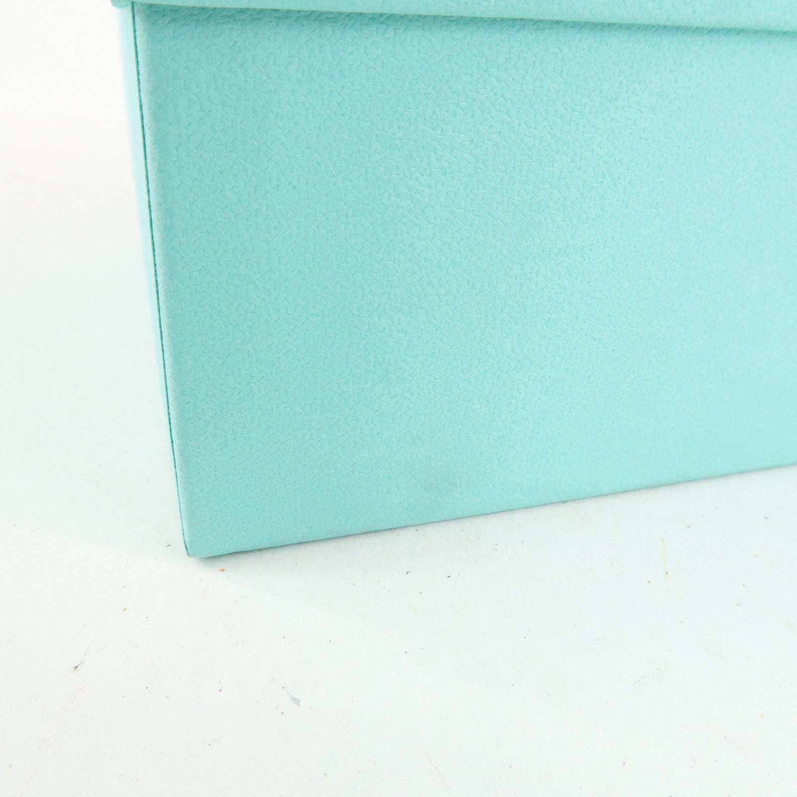 Tiffany&Co. Set of 2 Bone Ash Bone China Pottery Box Blue Used