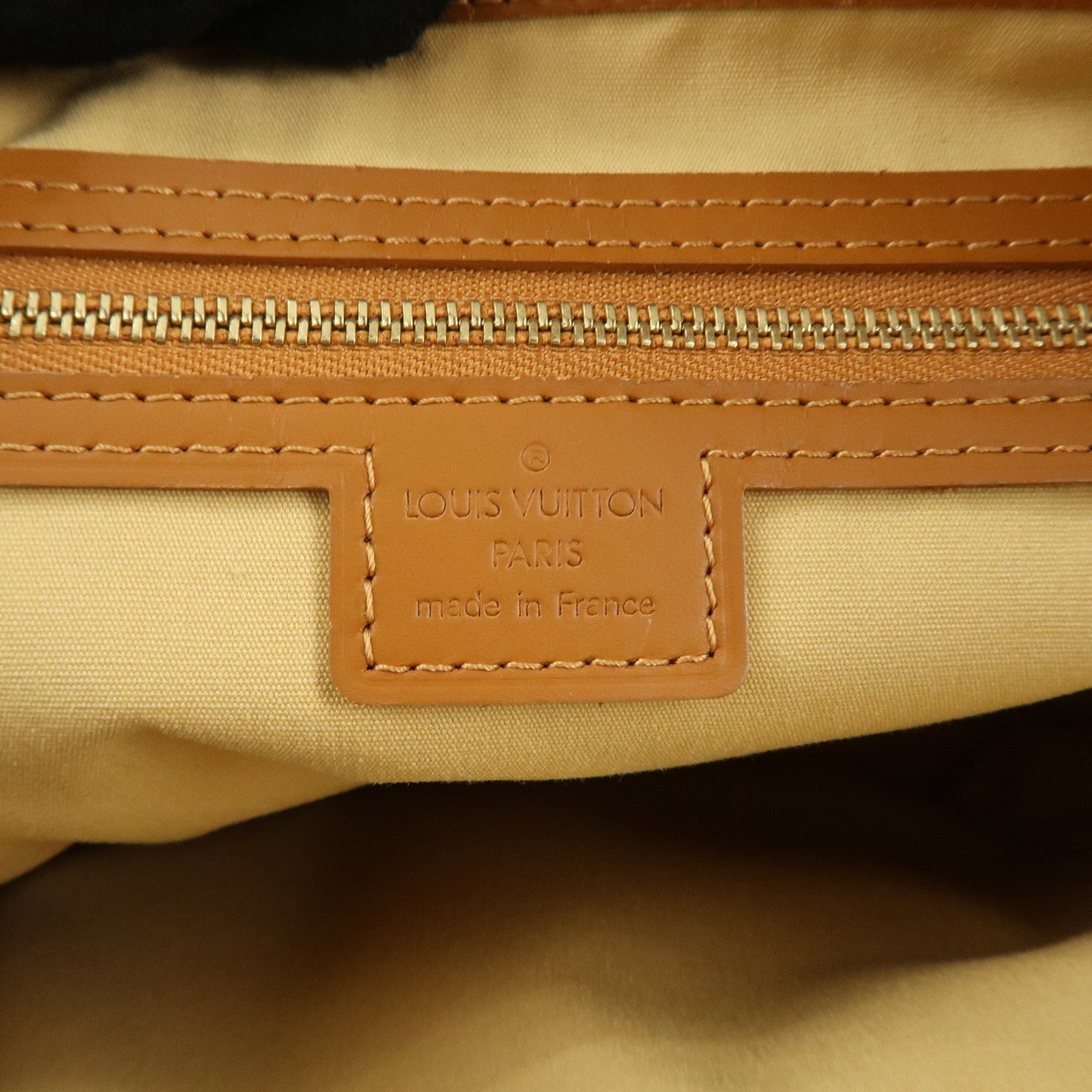 Louis Vuitton Monogram Mini Lucille GM Tote Bag Beige M92683 Used