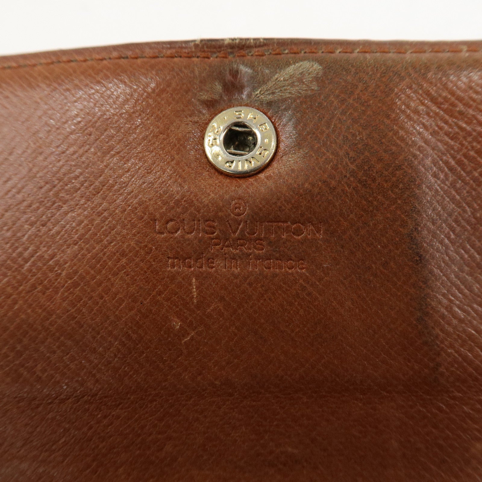 Louis Vuitton Monogram Set of 3 Wallet Brown M61730 M61215 Used