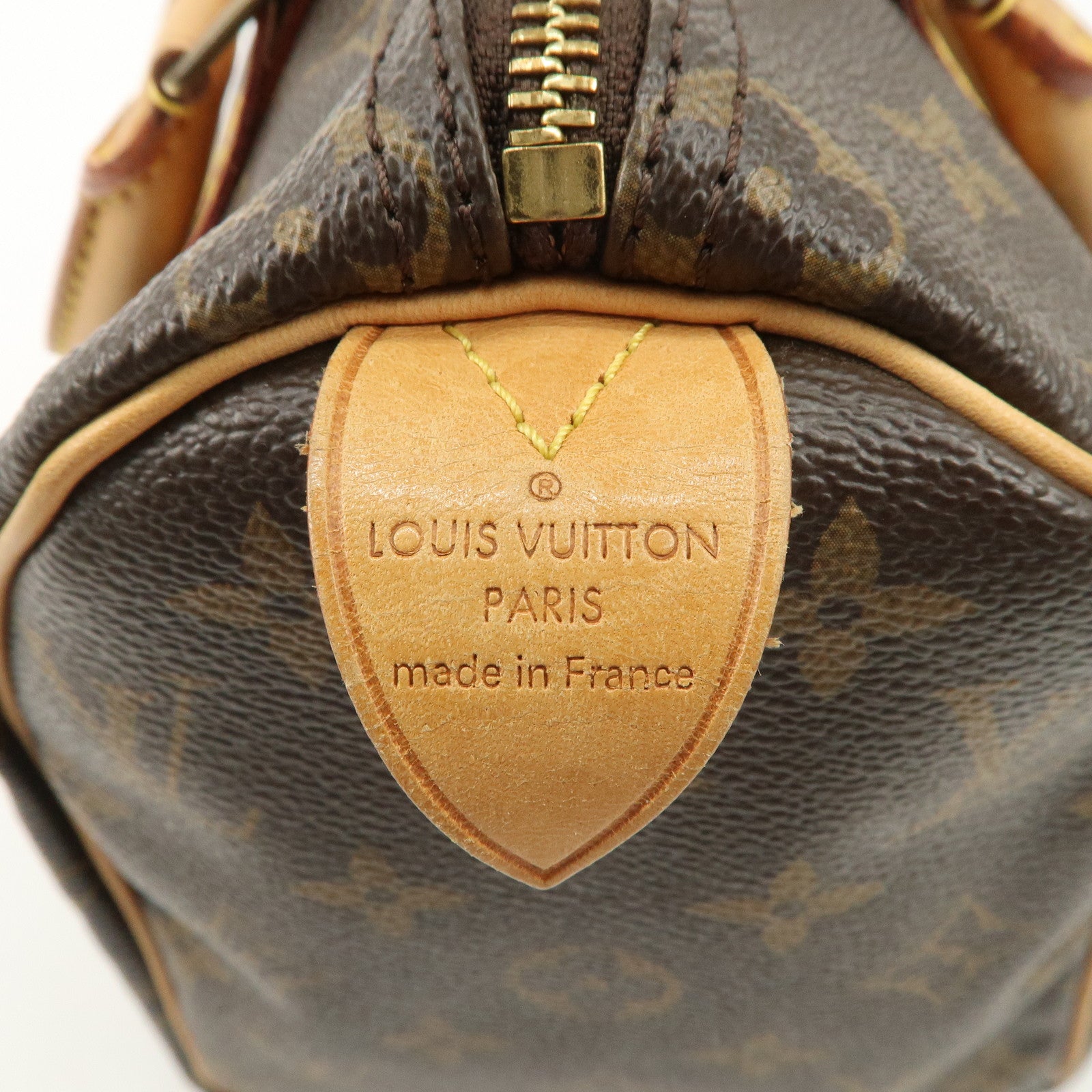 Louis Vuitton Monogram Speedy 25 Hand Bag Boston Bag M41528 Used