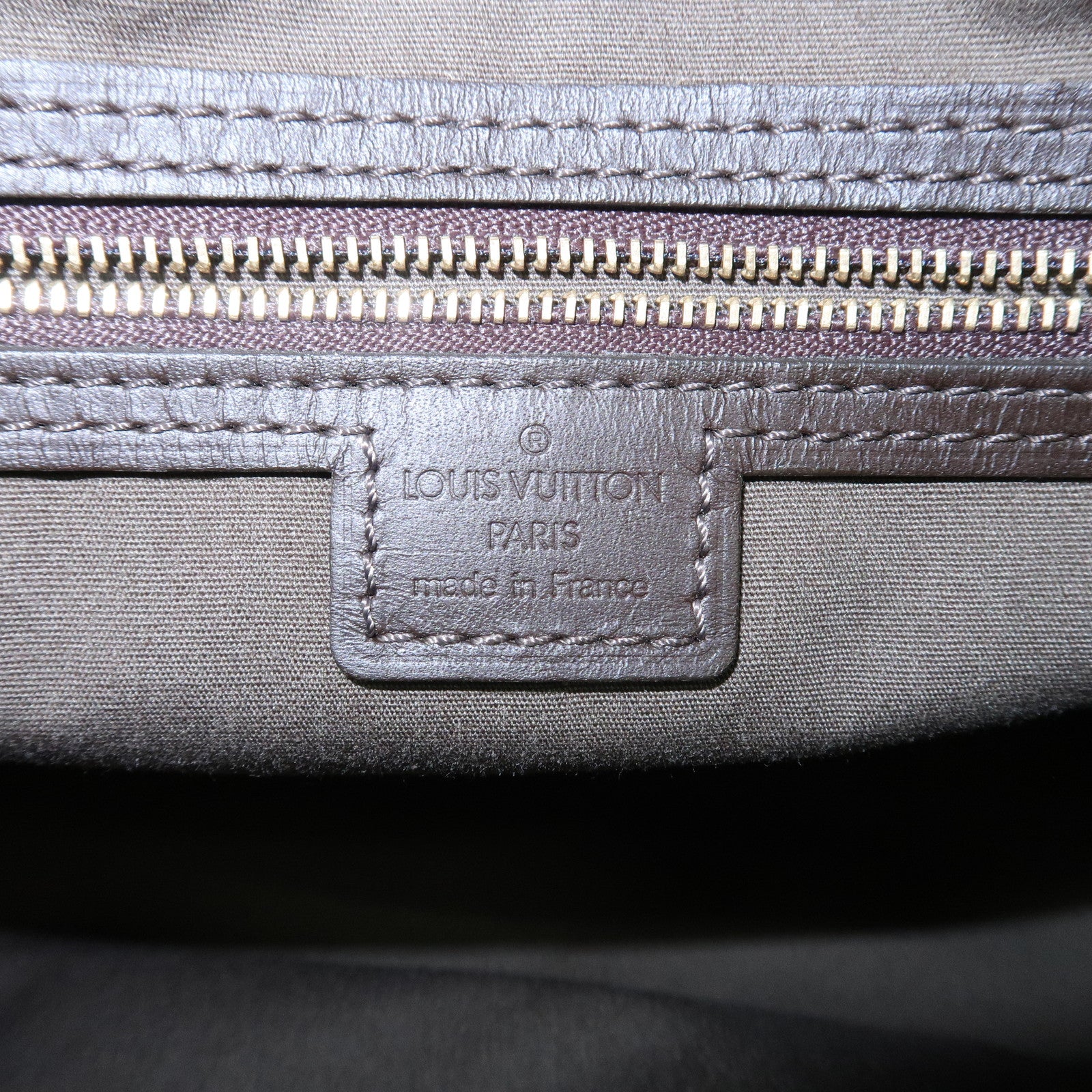 Louis Vuitton Monogram Mini Lucille GM TST Khaki M92681 Used