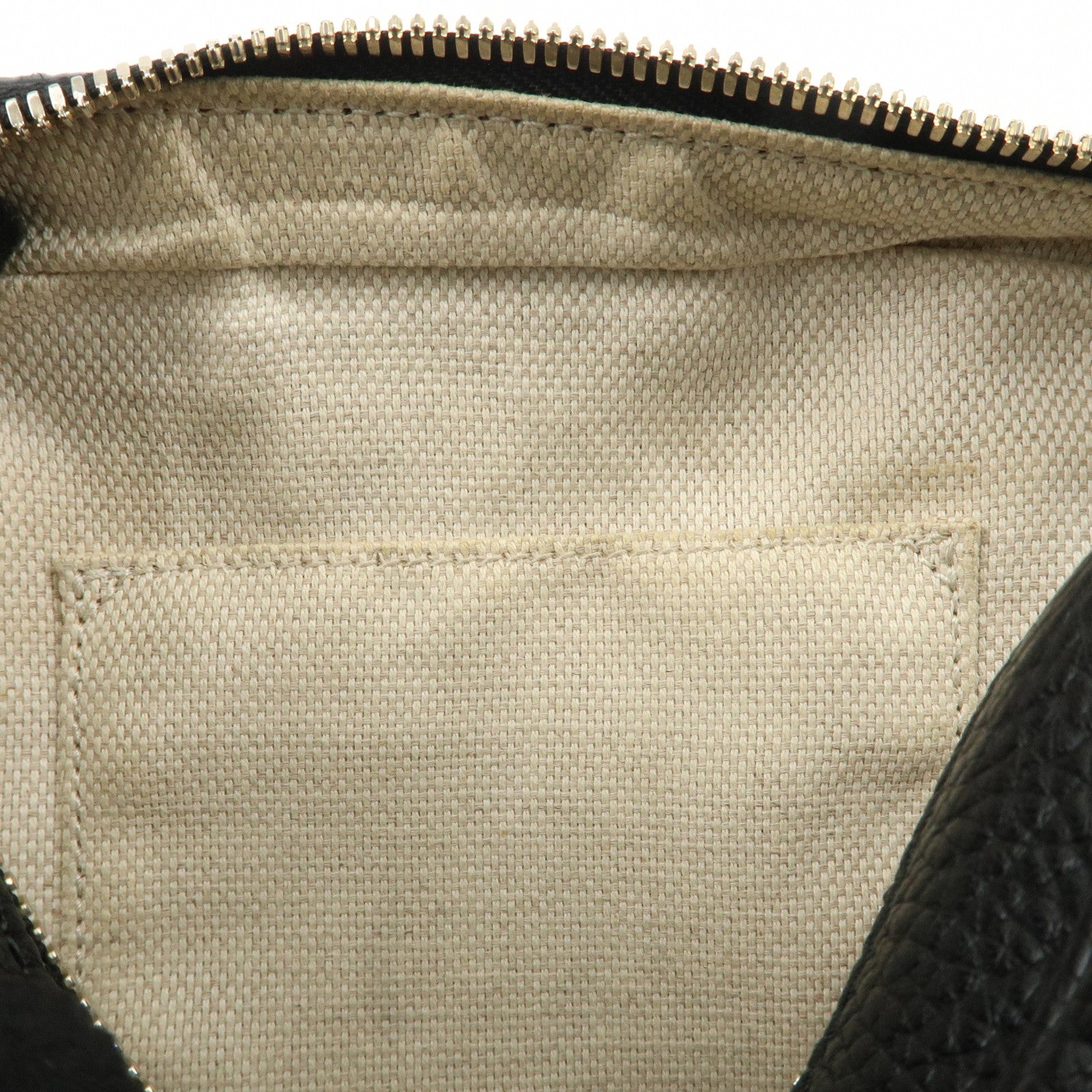 GUCCI SOHO Leather Small Disco Shoulder Bag Black 308364 Used