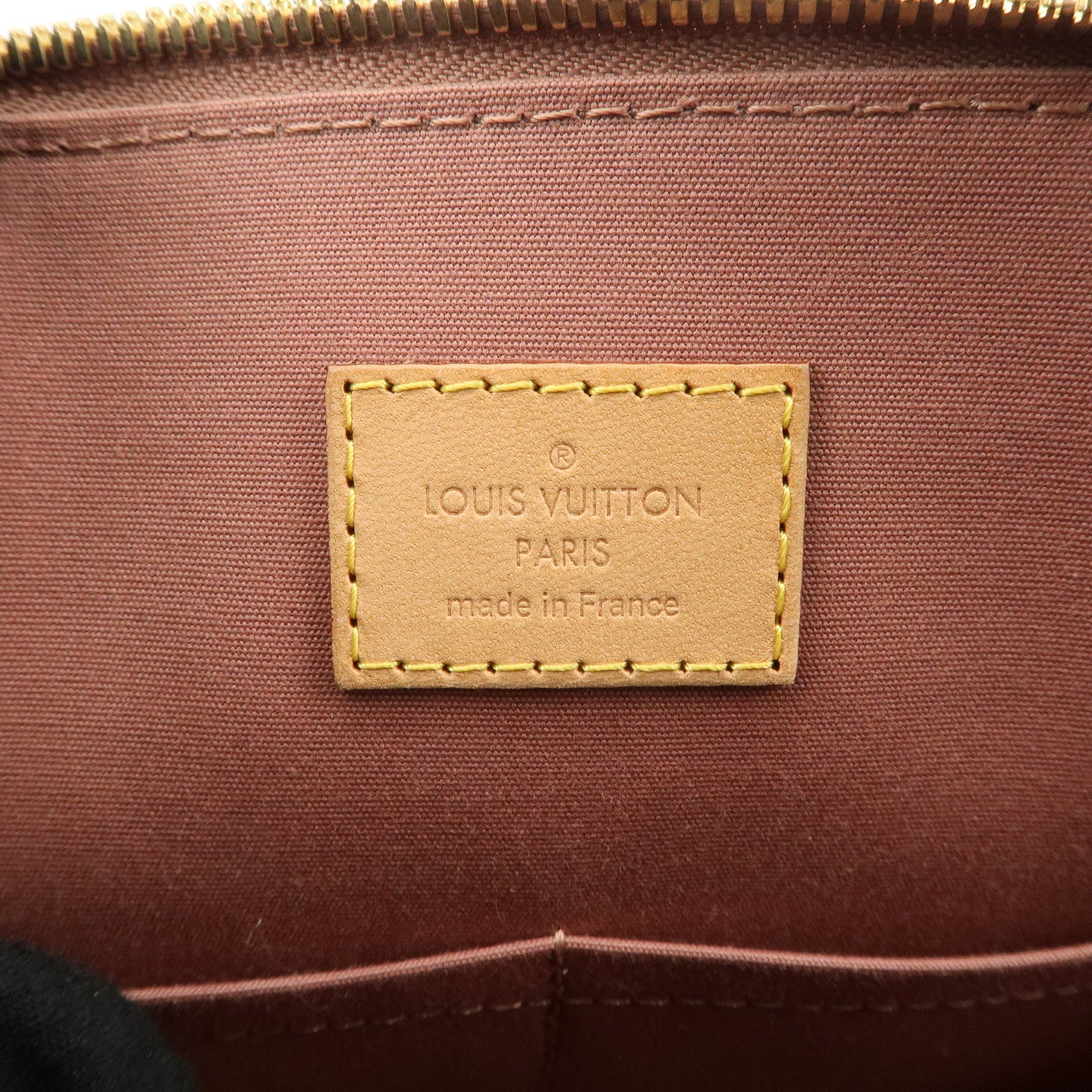 Louis Vuitton Monogram Vernis Alma PM Hand Bag M91614 Used
