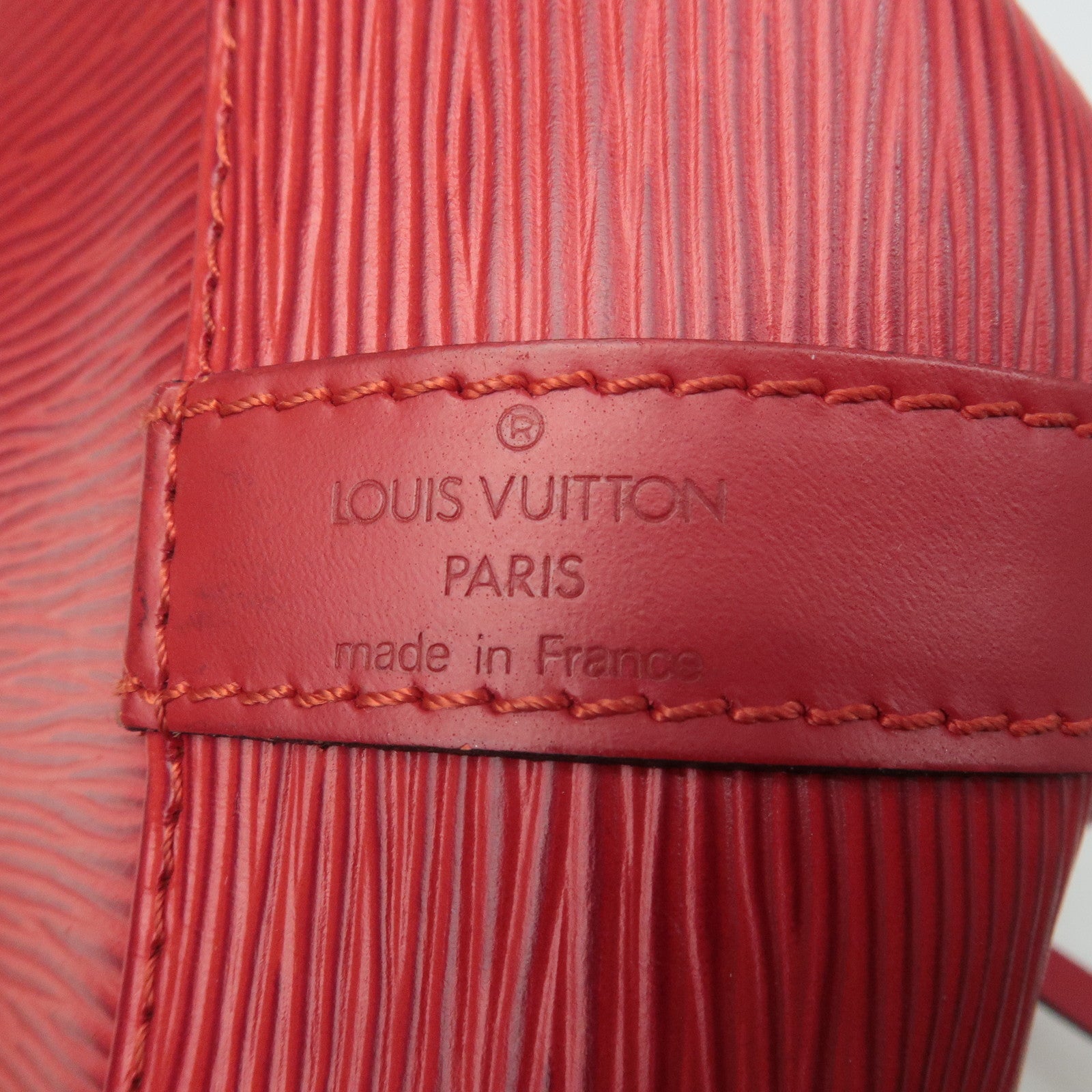 Louis Vuitton Epi Petit Noe Shoulder Bag Castilian Red M44107 Used