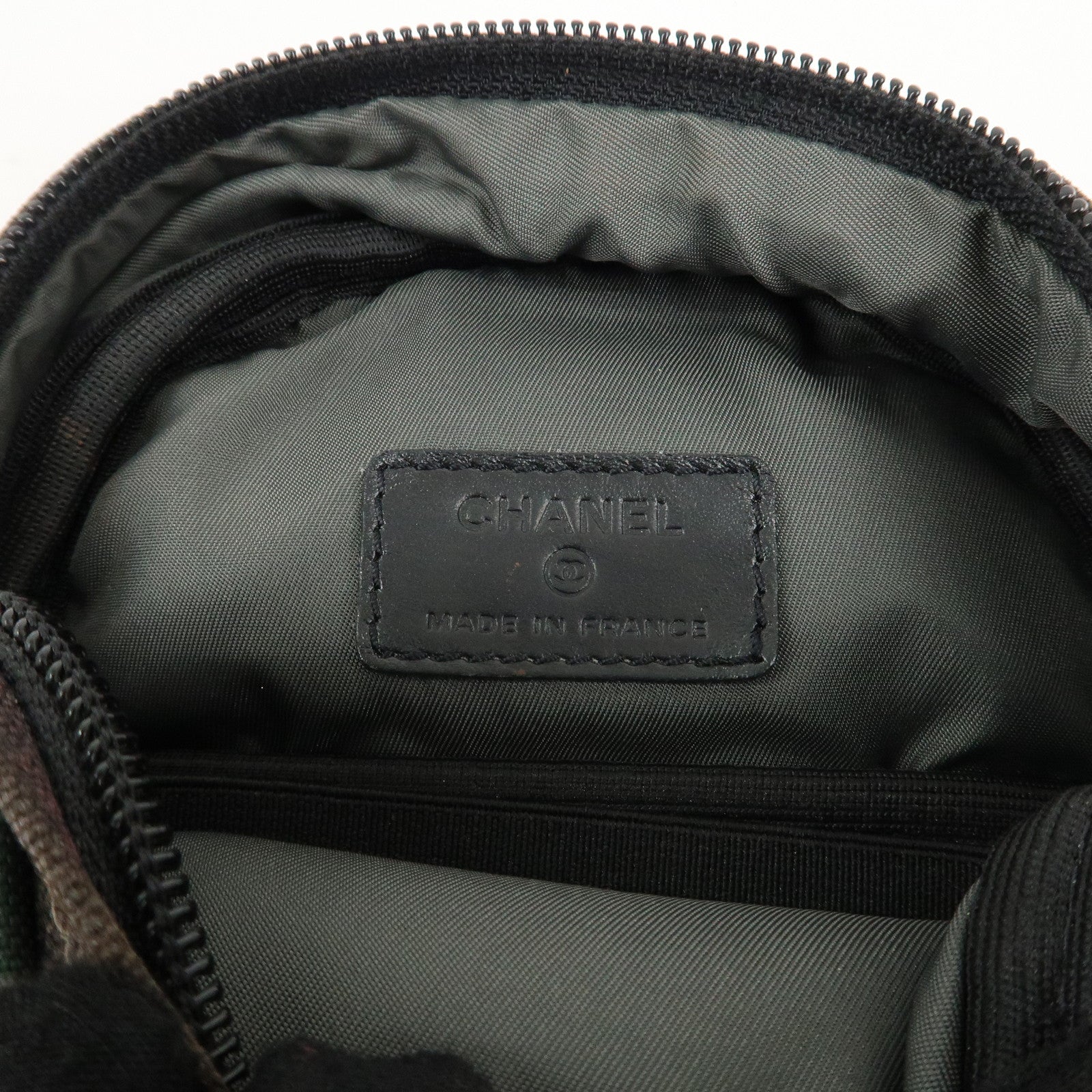 CHANEL CHANEL Sports Canvas COCO Mark Shoulder Bag A23300 Used