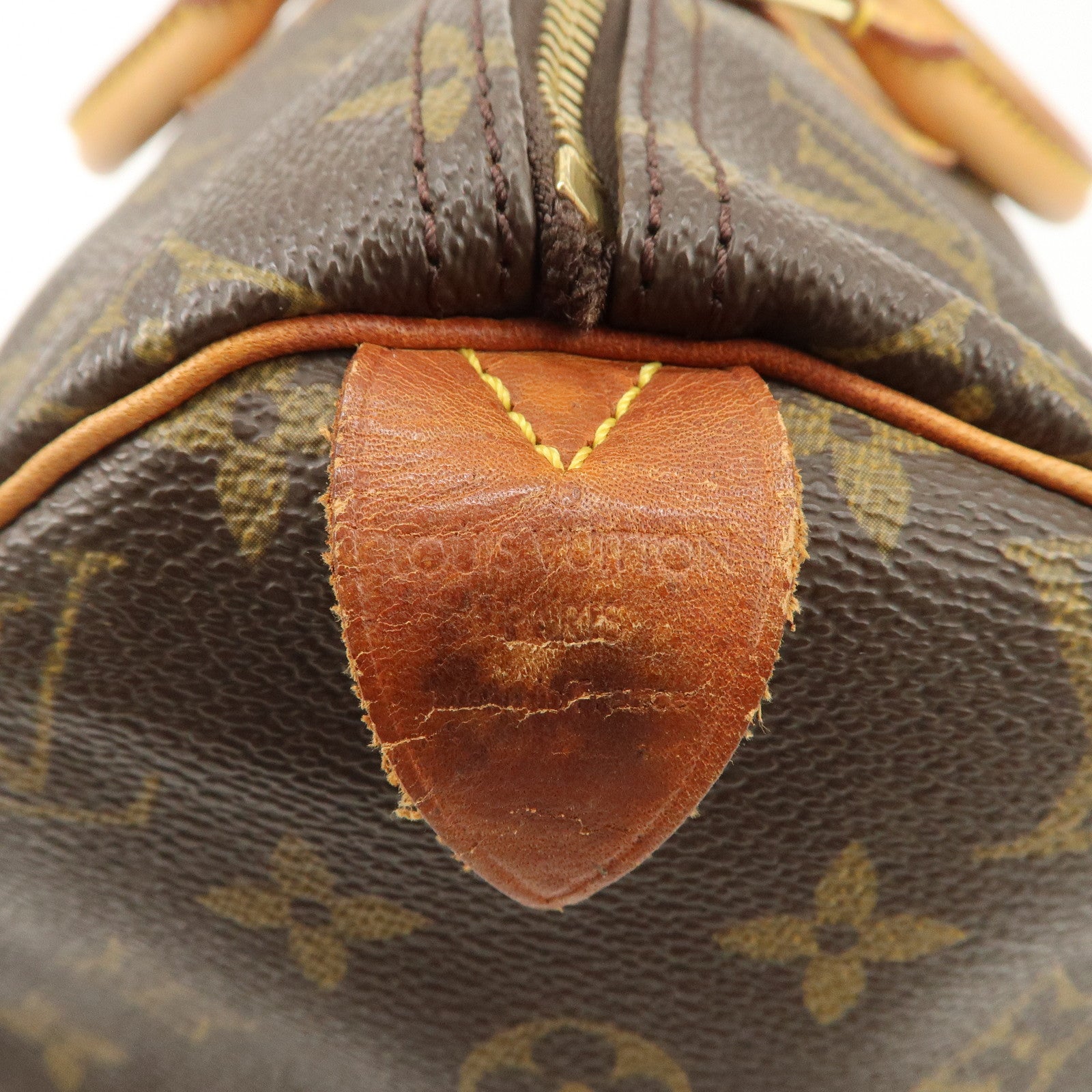 Louis Vuitton Monogram Speedy 40 Hand Bag Boston Bag M41522 Used