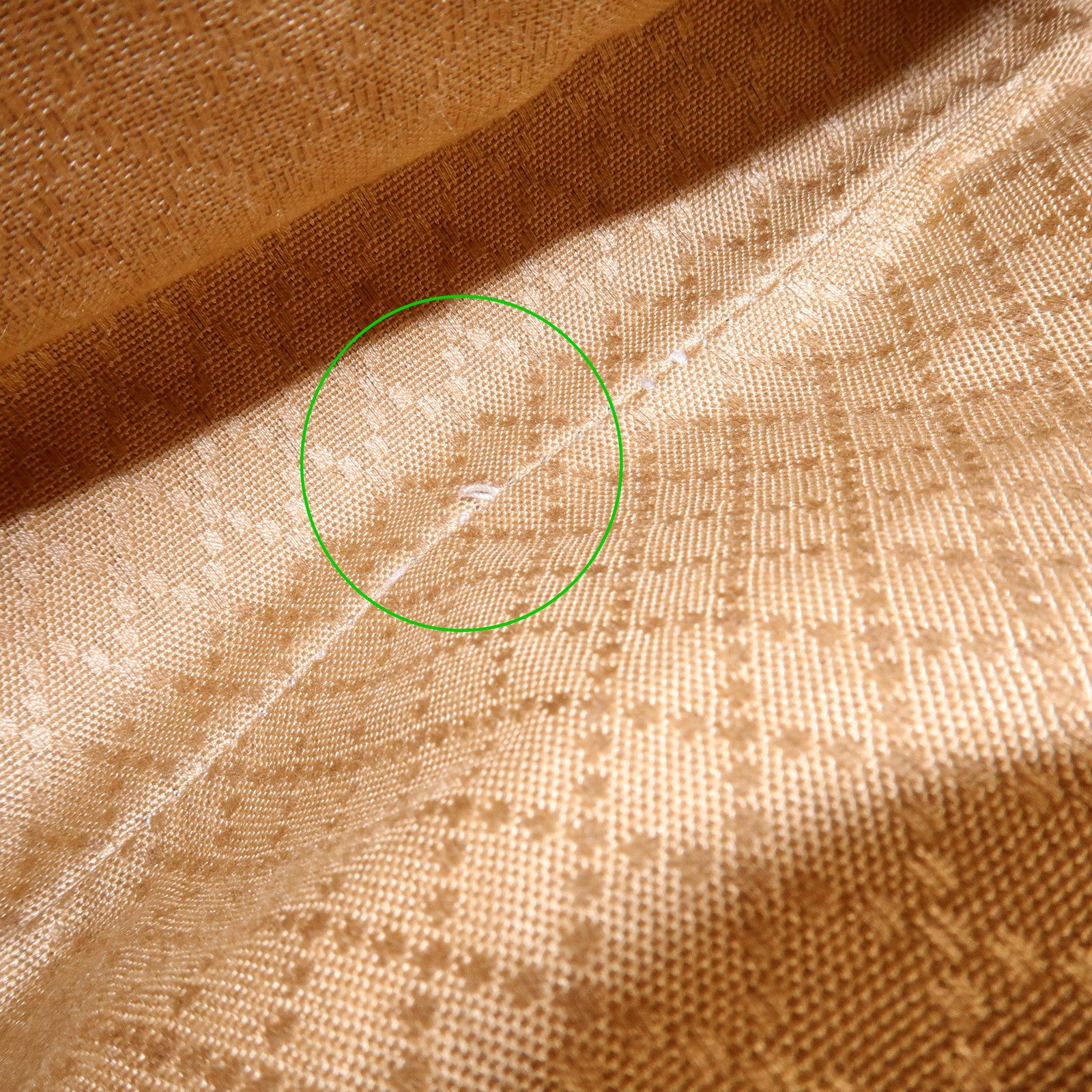 GUCCI Bamboo Suede Leather Backpack Light Green 003.1956.0030 Used