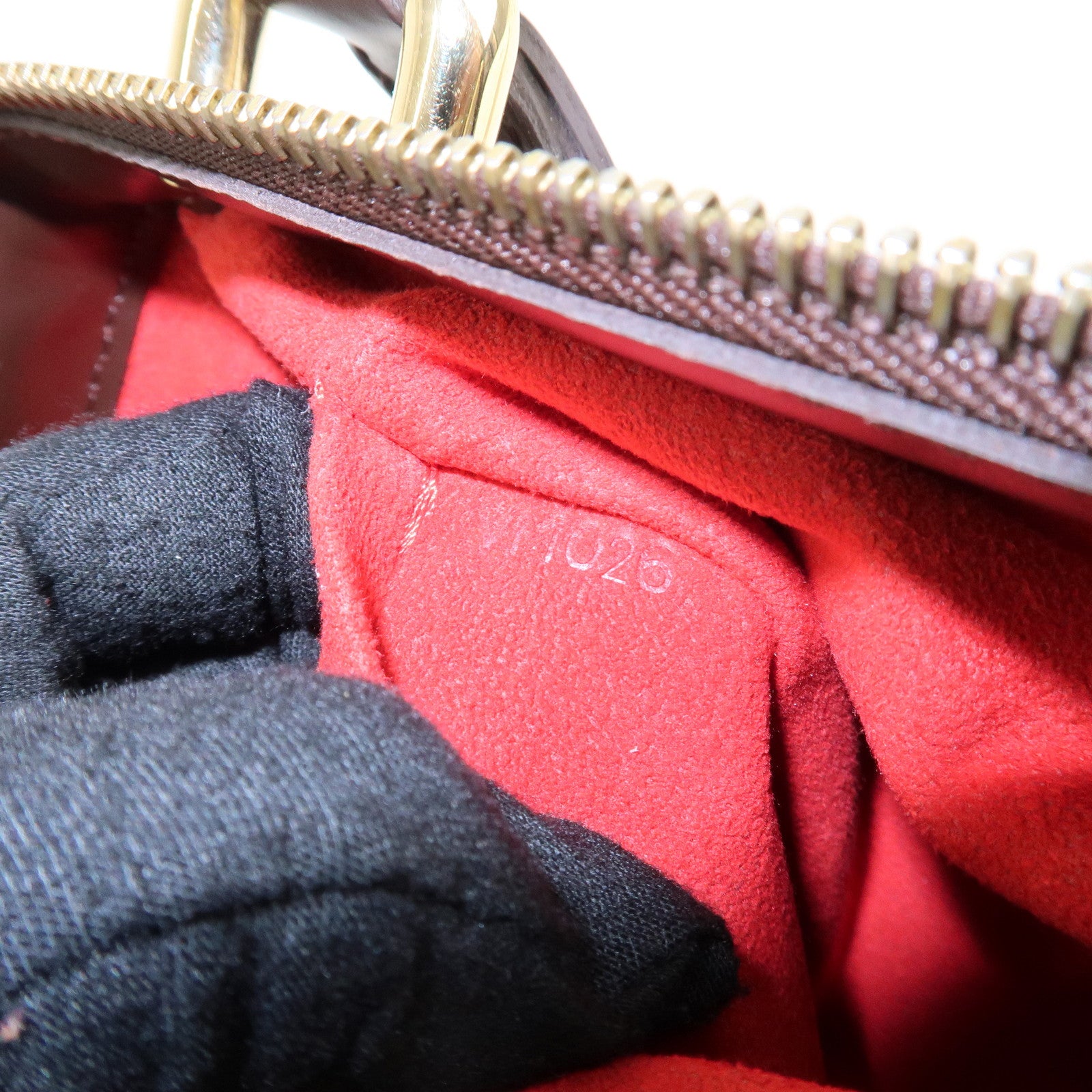 Louis Vuitton Damier Knightsbridge Boston Bag Hand Bag N51201 Used