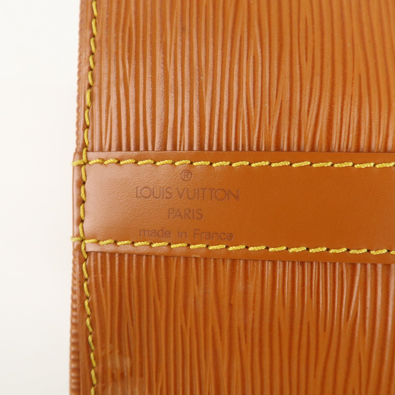 Louis Vuitton Epi Petit Noe Shoulder Bag Zipang Gold M44108 Used