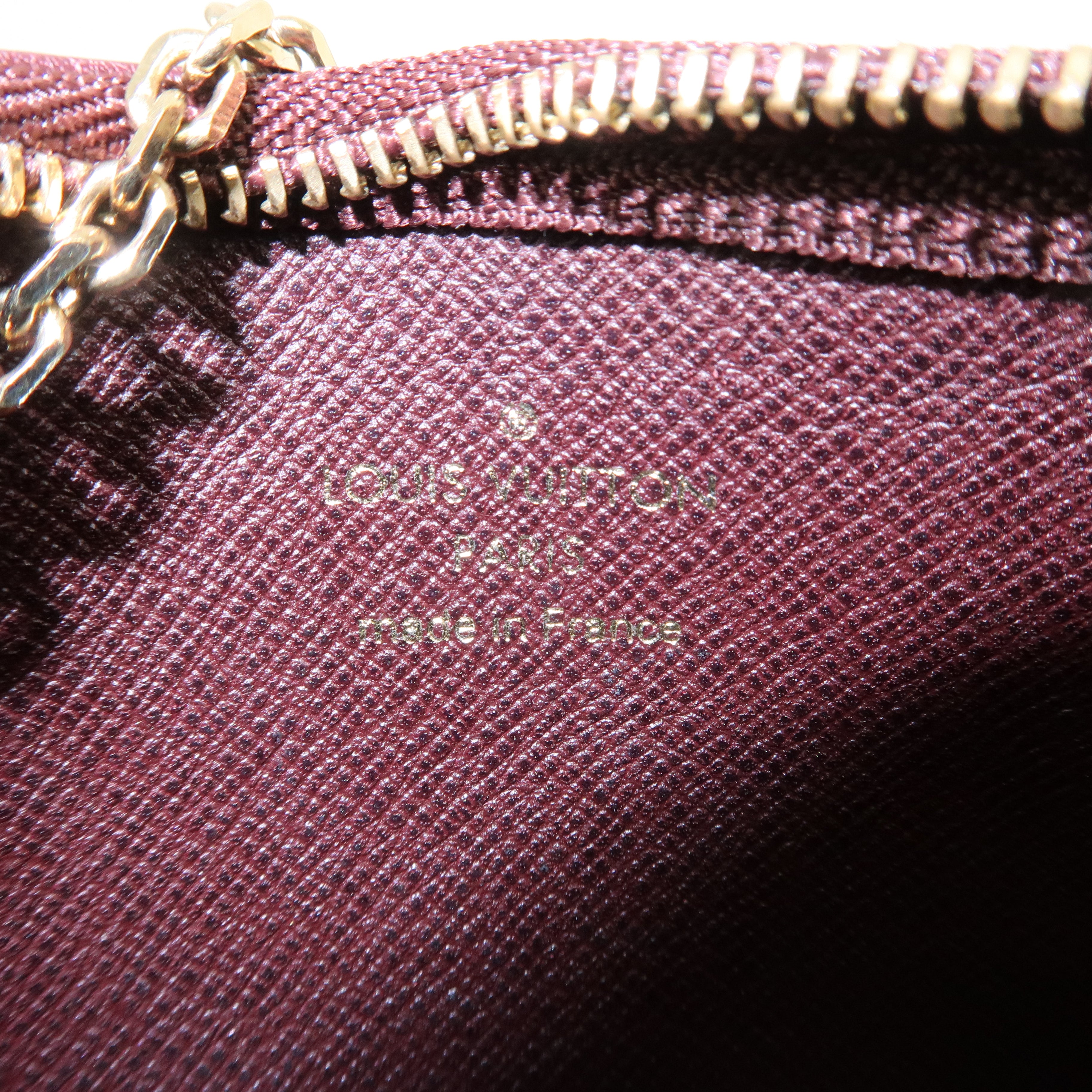 Louis Vuitton Monogram Idylle Pochette Cles Coin Case Sepia M62995 Used