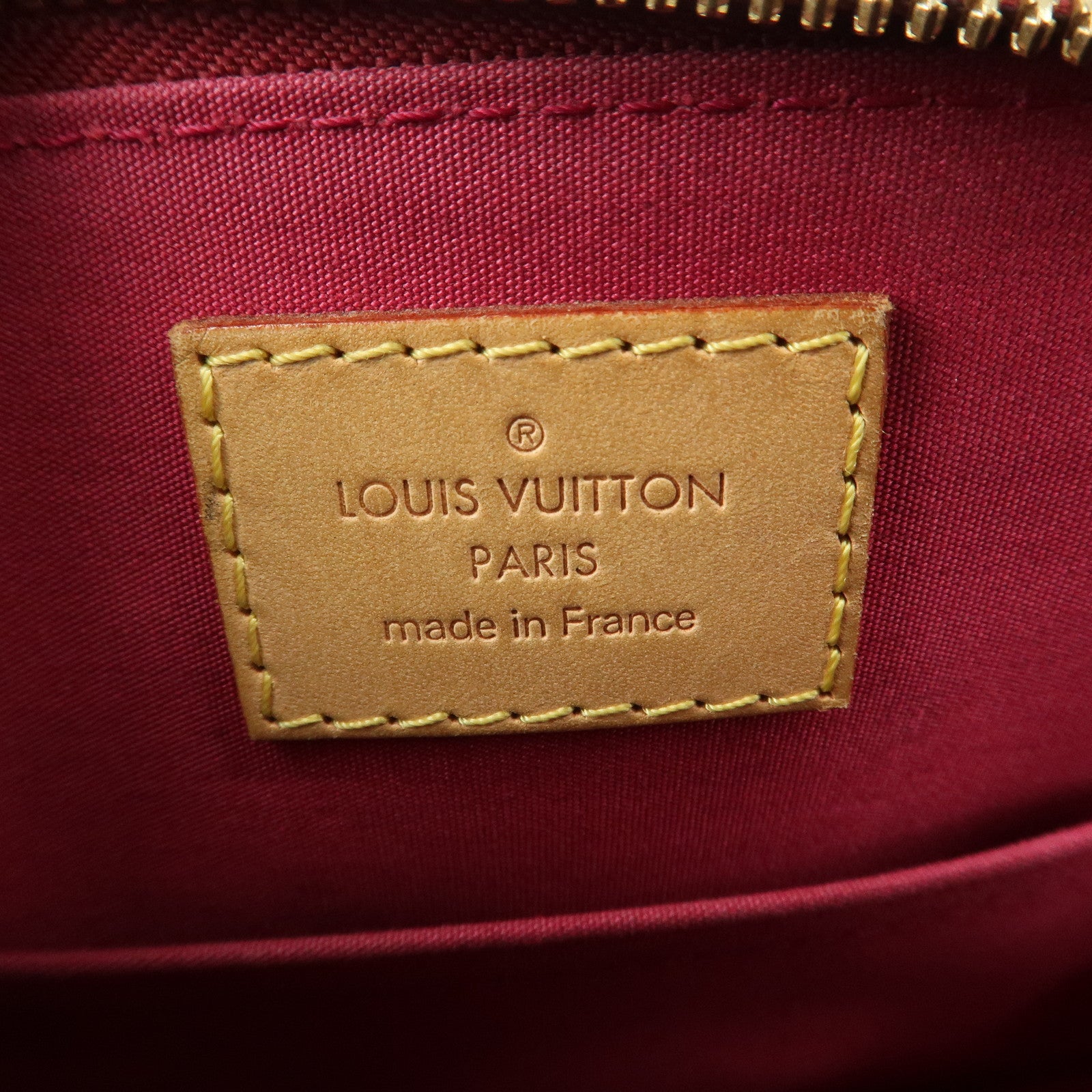 Louis Vuitton Monogram Vernis Alma BB 2Way Bag Rose Indien M91771 Used