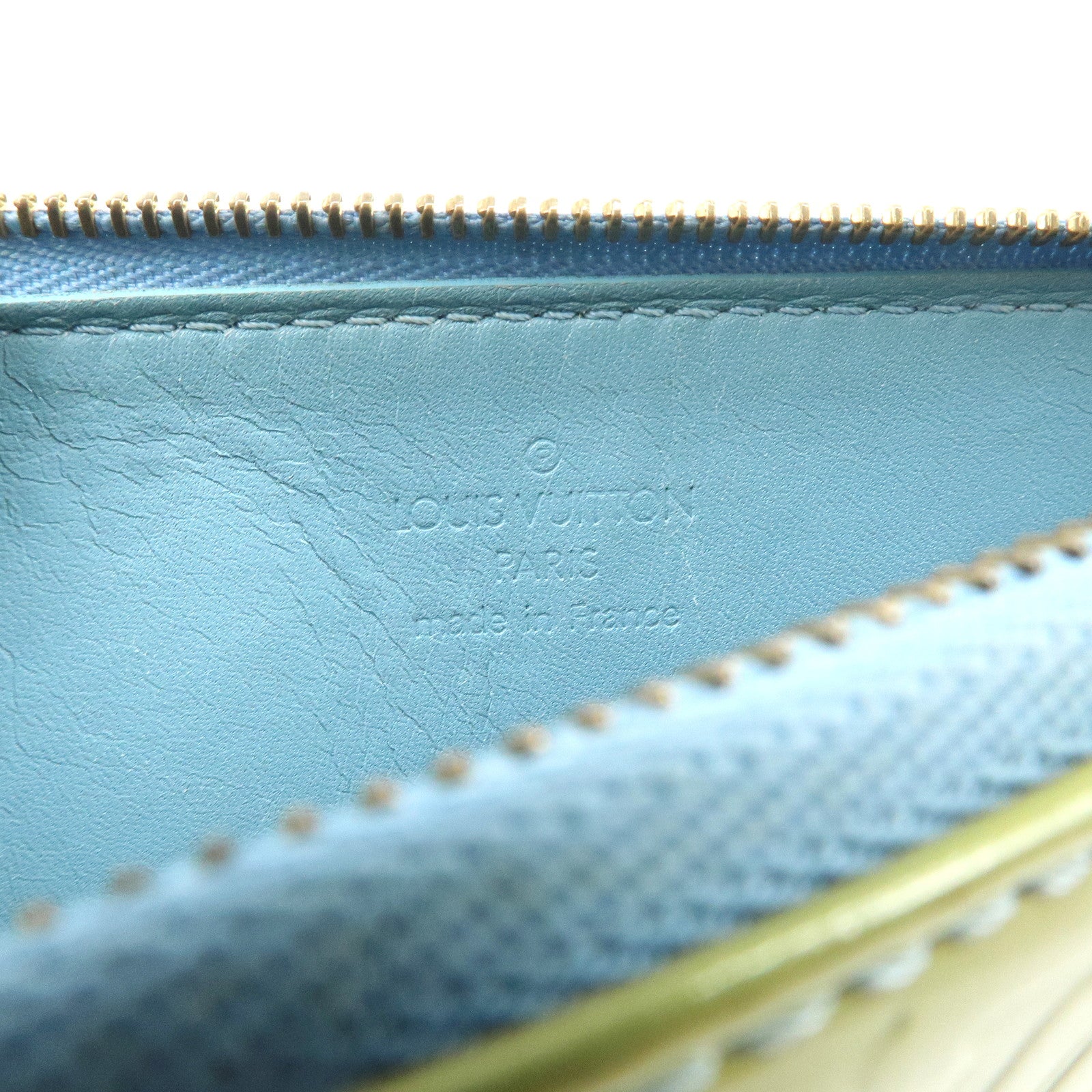 Louis Vuitton Monogram Vernis Lexington Hand Bag Baby Blue M91011 Used