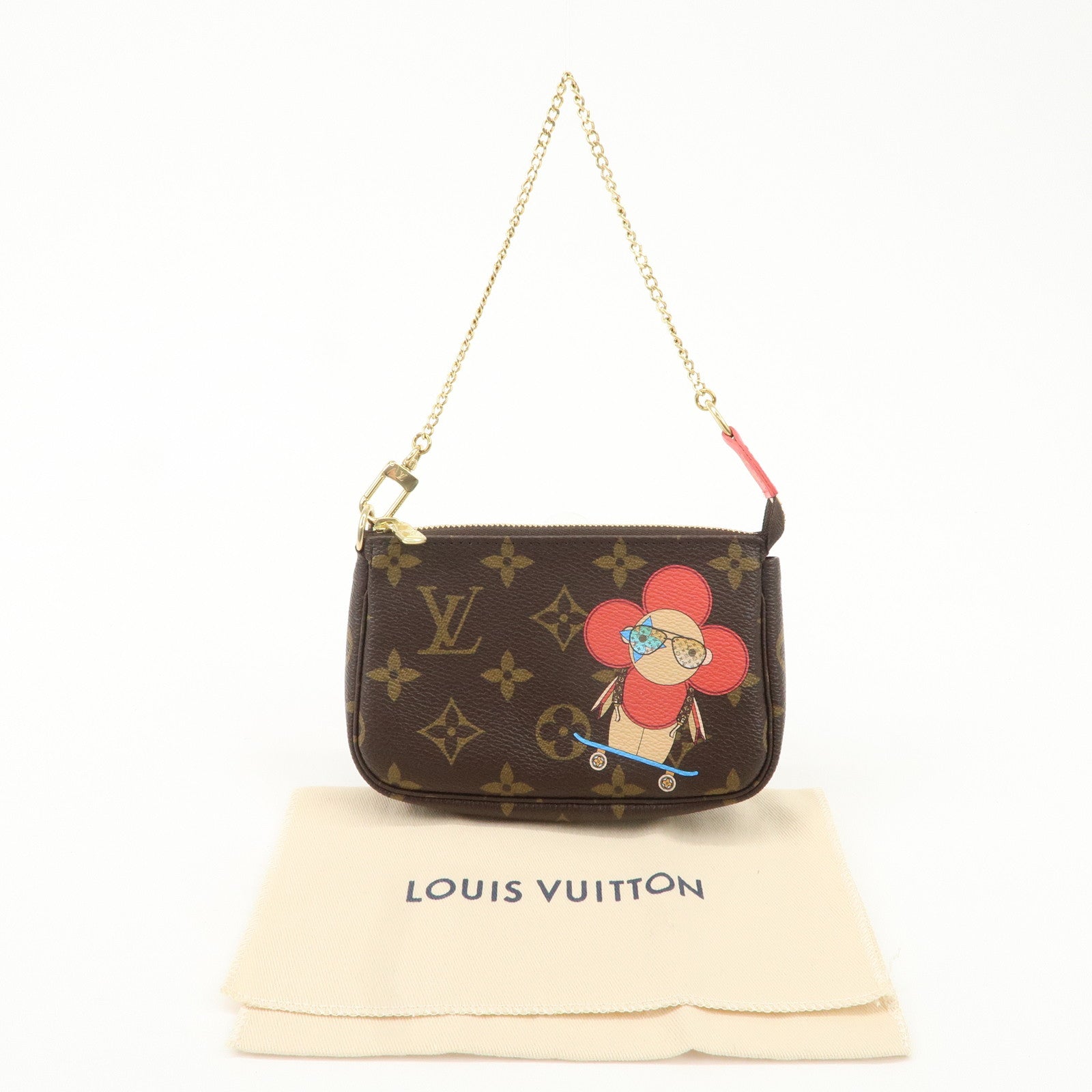 Louis Vuitton Monogram Mini Pochette Accessoires Vivienne M69056 Used