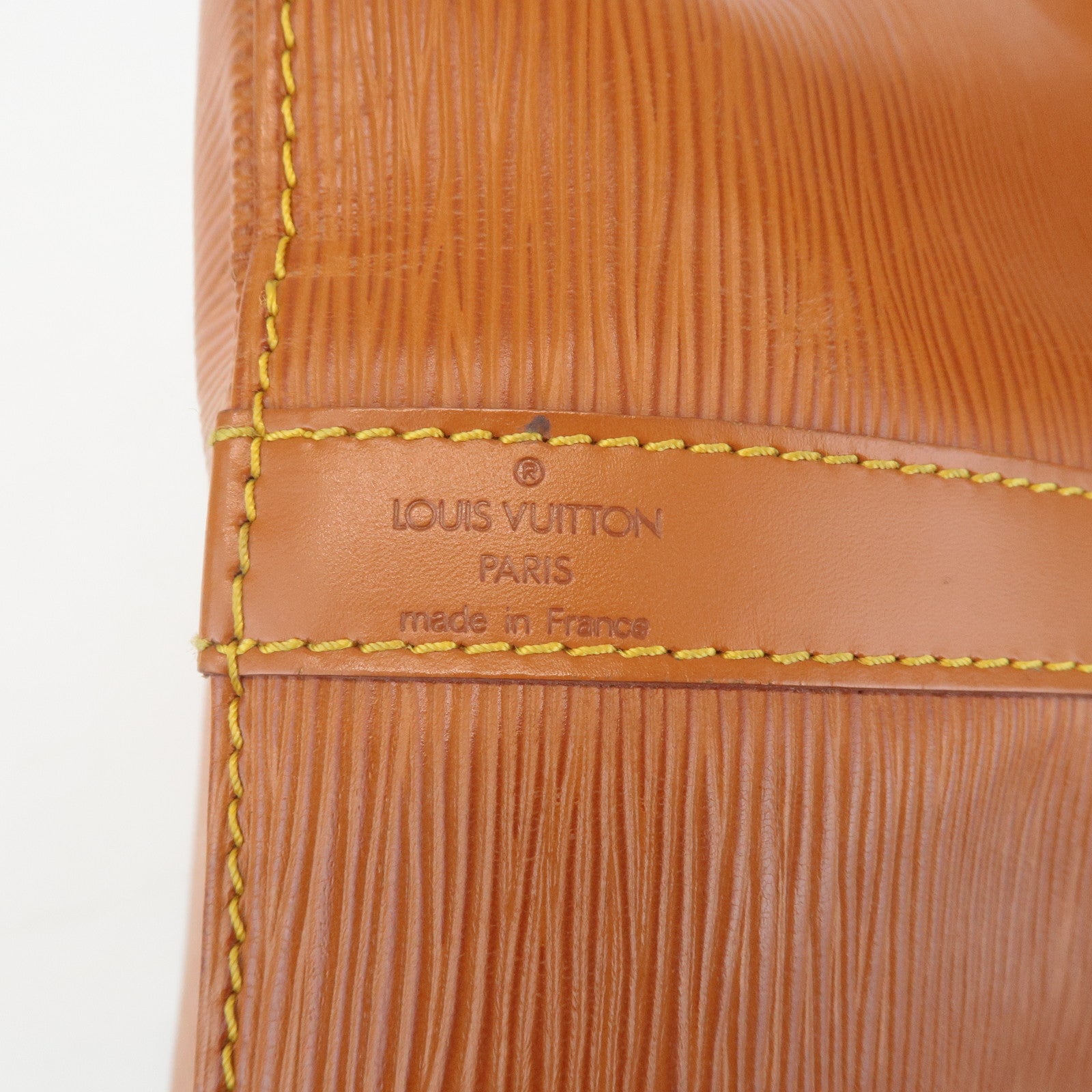 Louis Vuitton Epi Petit Noe Shoulder Bag Kenya Brown M44103 Used