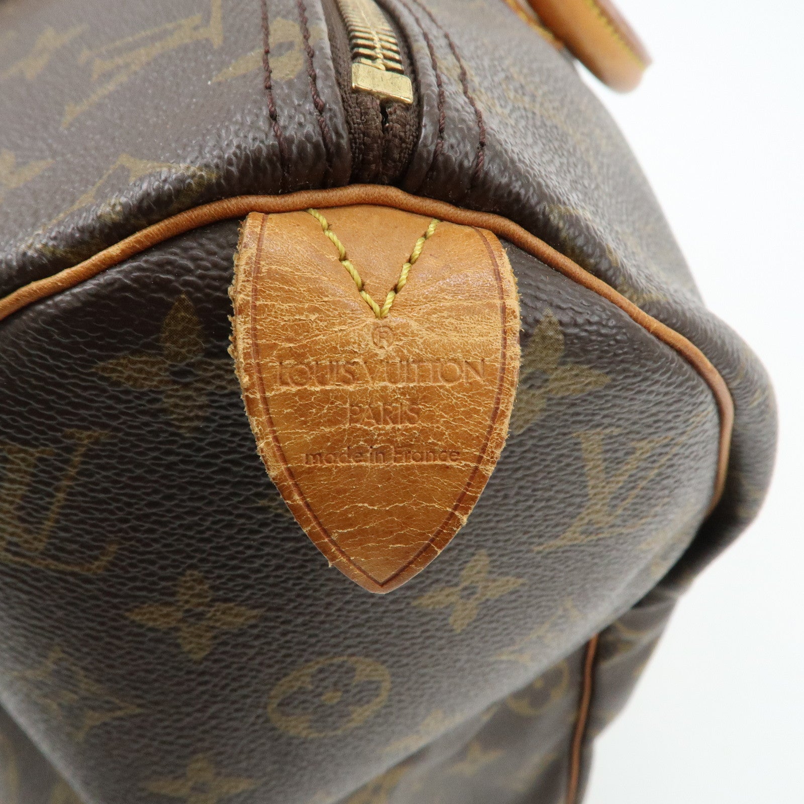 Louis Vuitton Monogram Speedy 40 Hand Bag Boston Bag M41522 Used