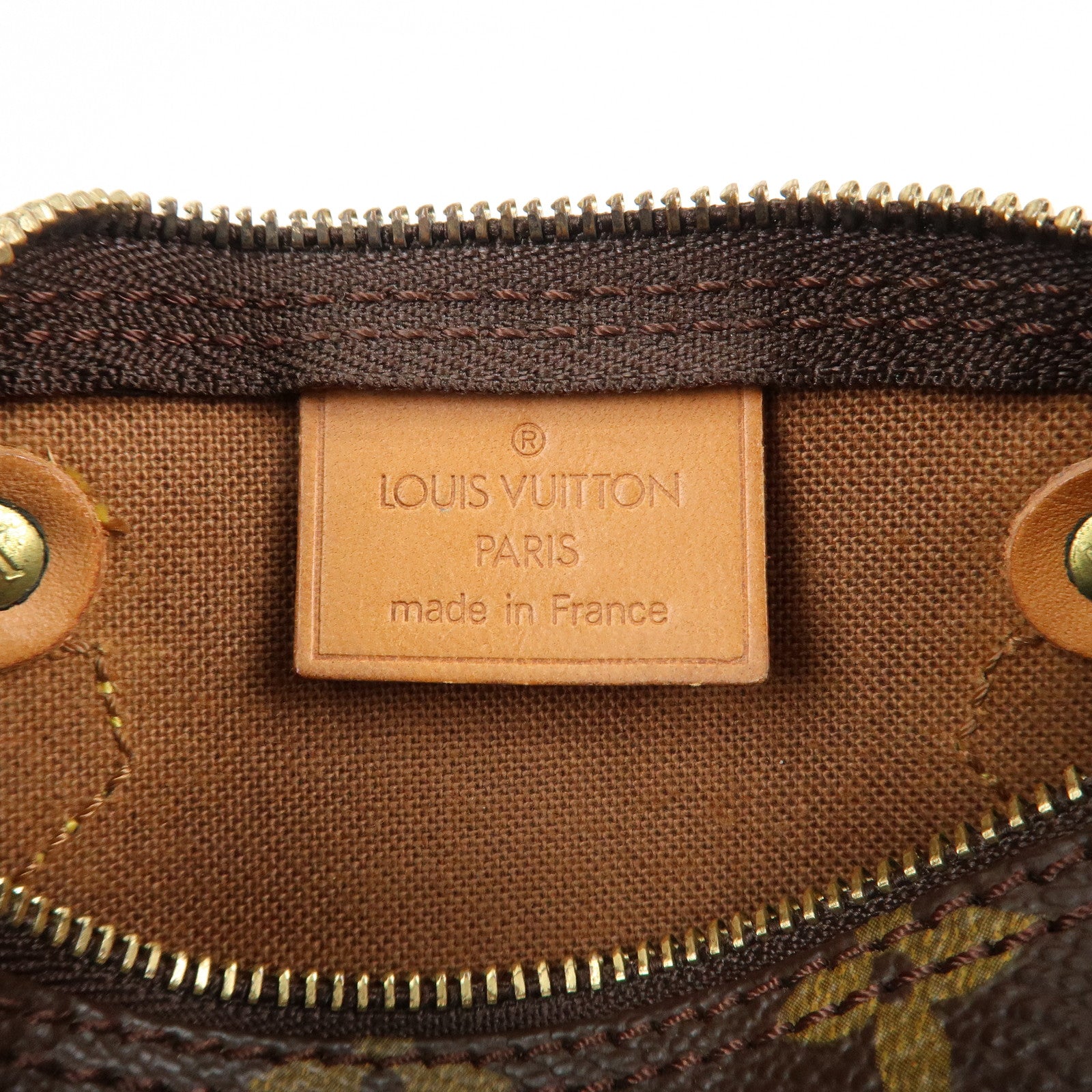 Louis Vuitton Monogram Mini Speedy & Strap M41534 J75010 Used