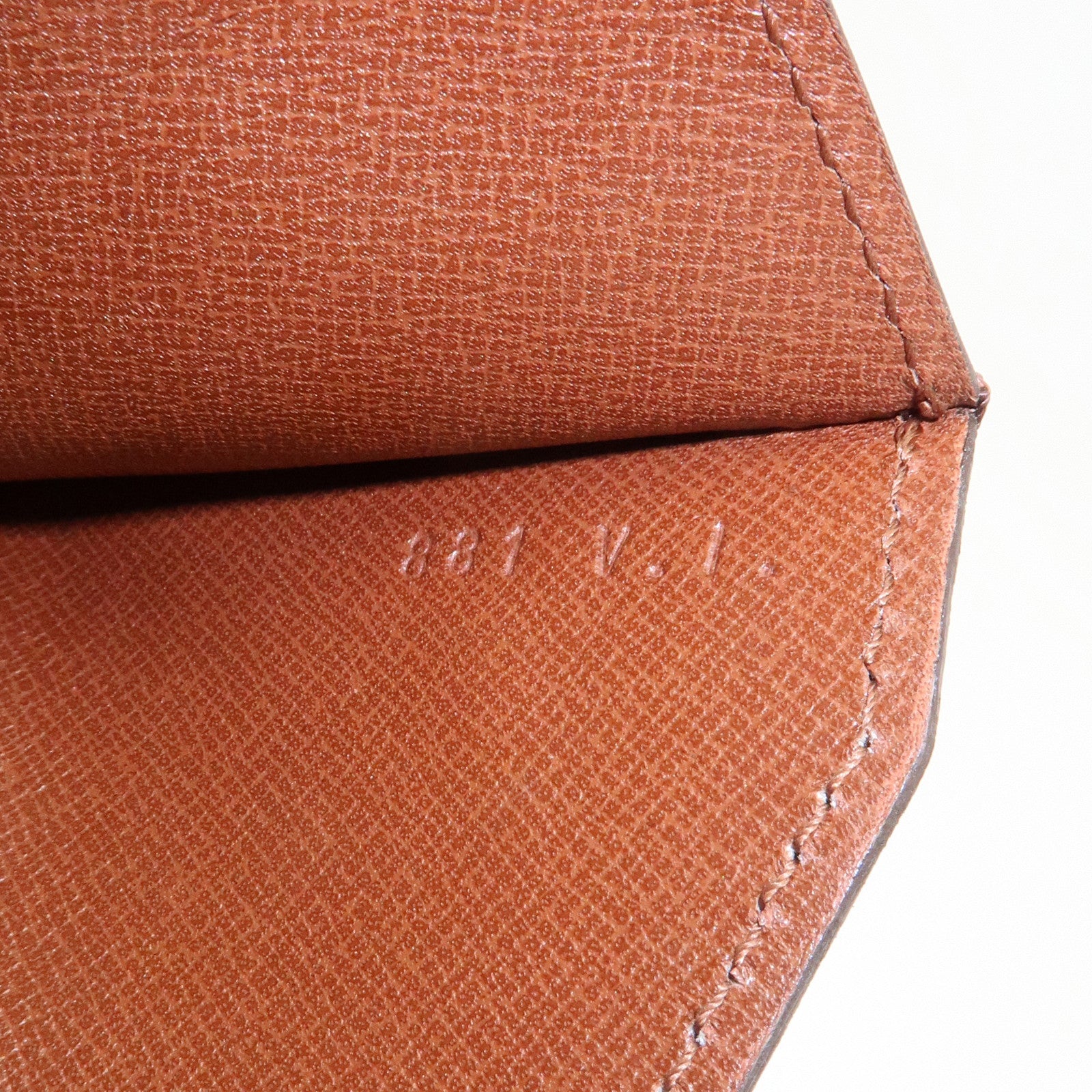 Louis Vuitton Monogram Canvas Chaillot Clutch Bag M51788 Used