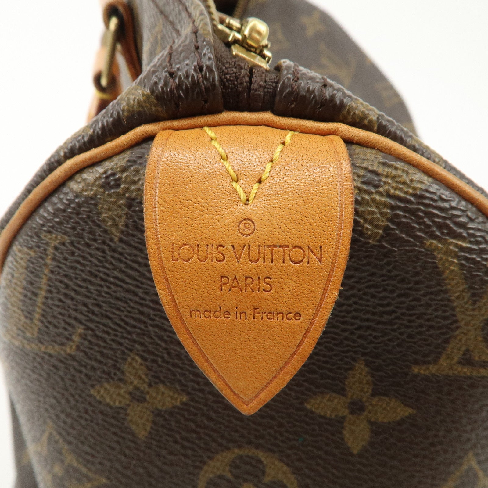 Louis Vuitton Monogram Speedy 30 Hand Bag Boston Bag M41526 Used