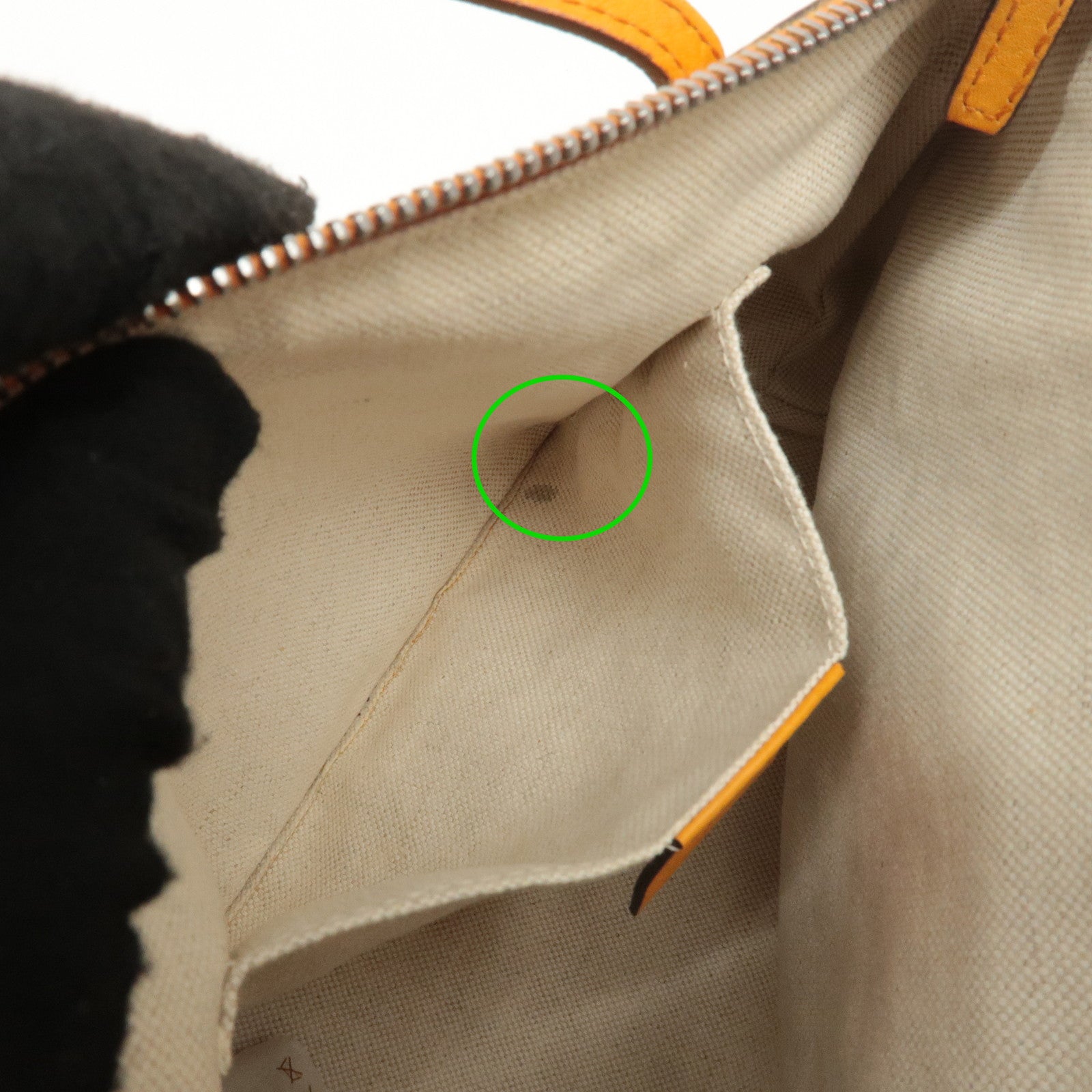 GUCCI Children SOHO Leather Tote Bag Hand Bag Orange 340618 Used